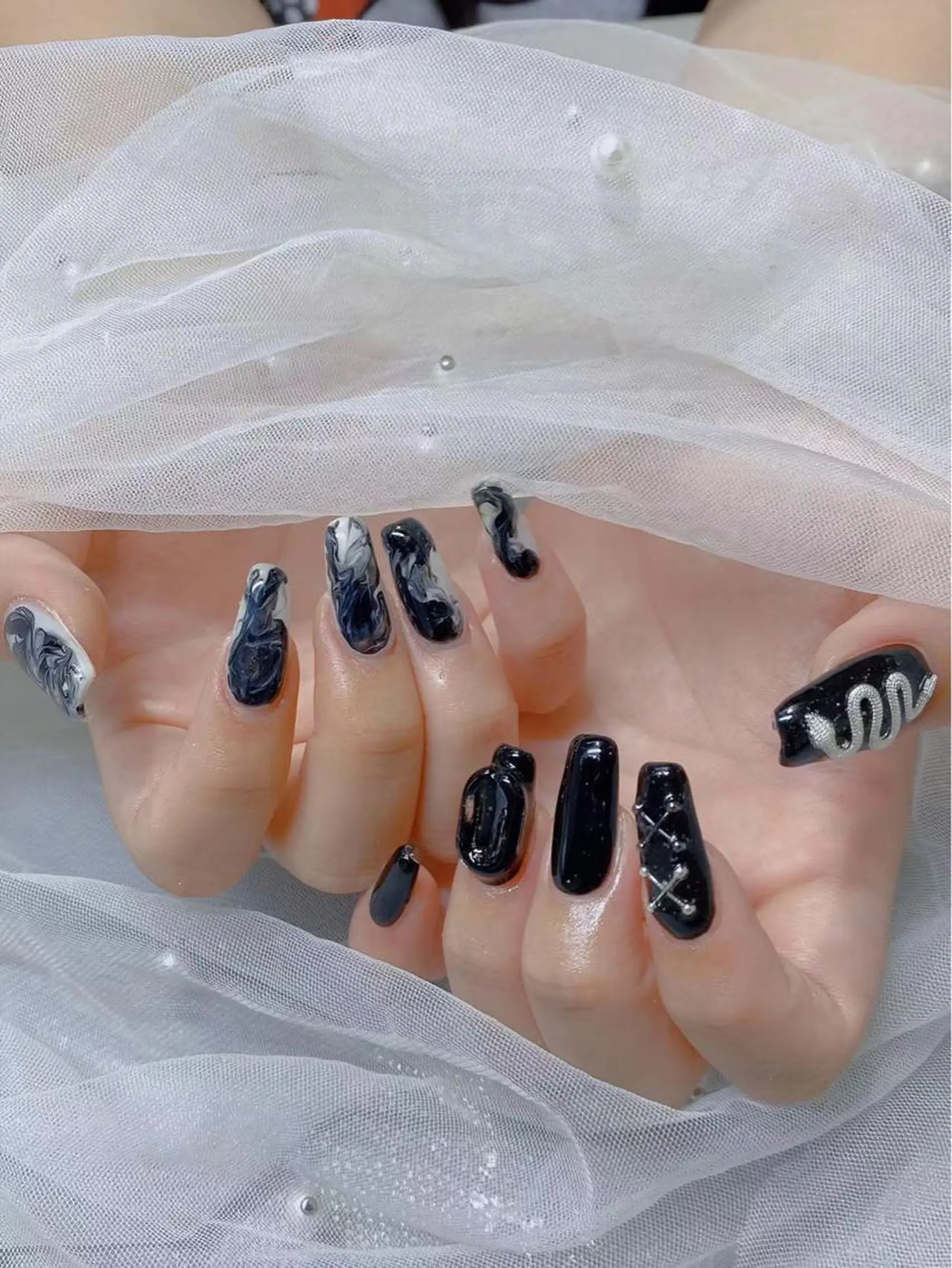 ネイル 長さだし専門店 M2 rikaのネイルデザイン