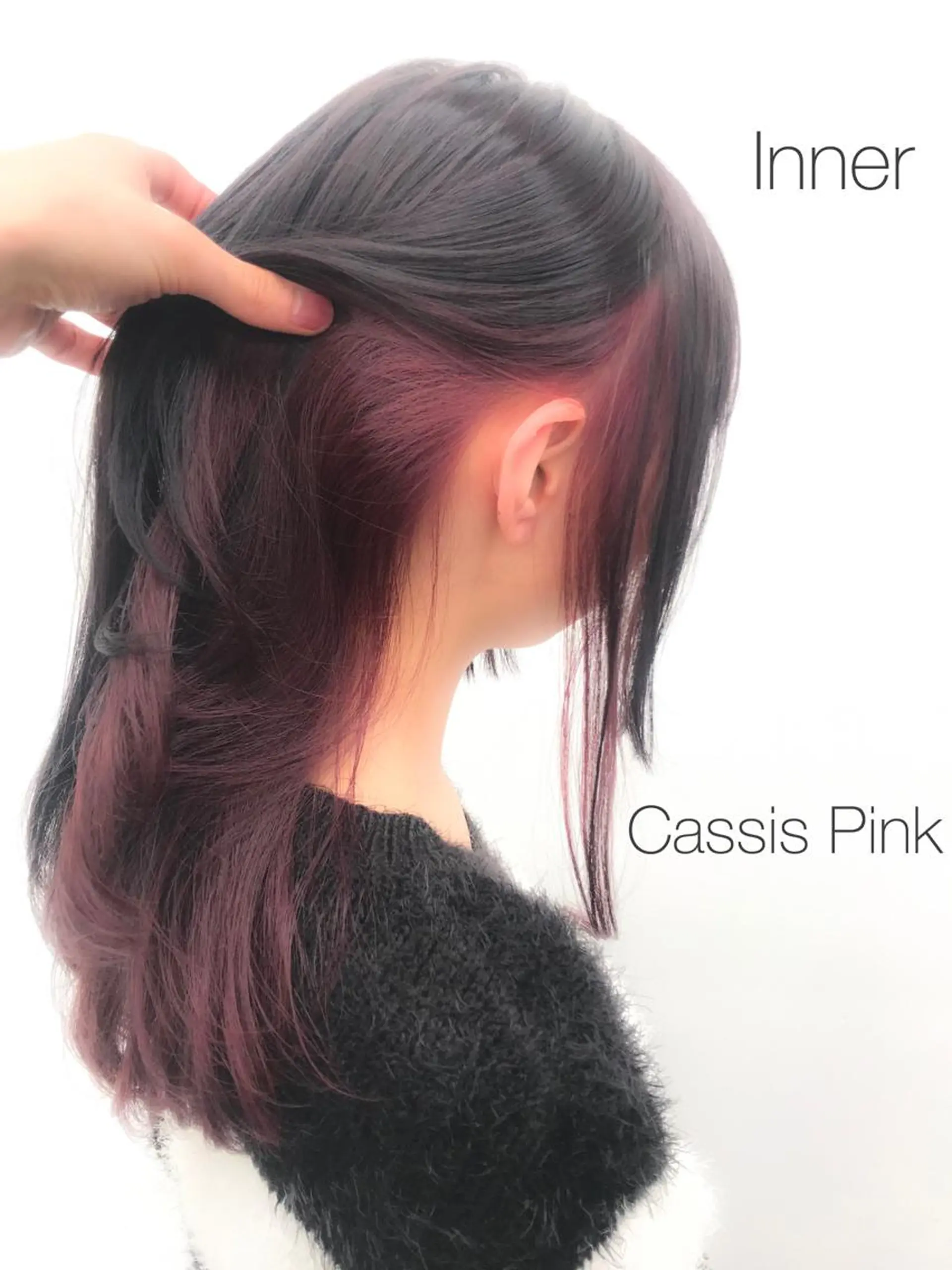 ロング カラー ヘアアレンジ TONE所属・透明感カラー/ 韓国ヘア/縮毛矯正のヘアスタイル