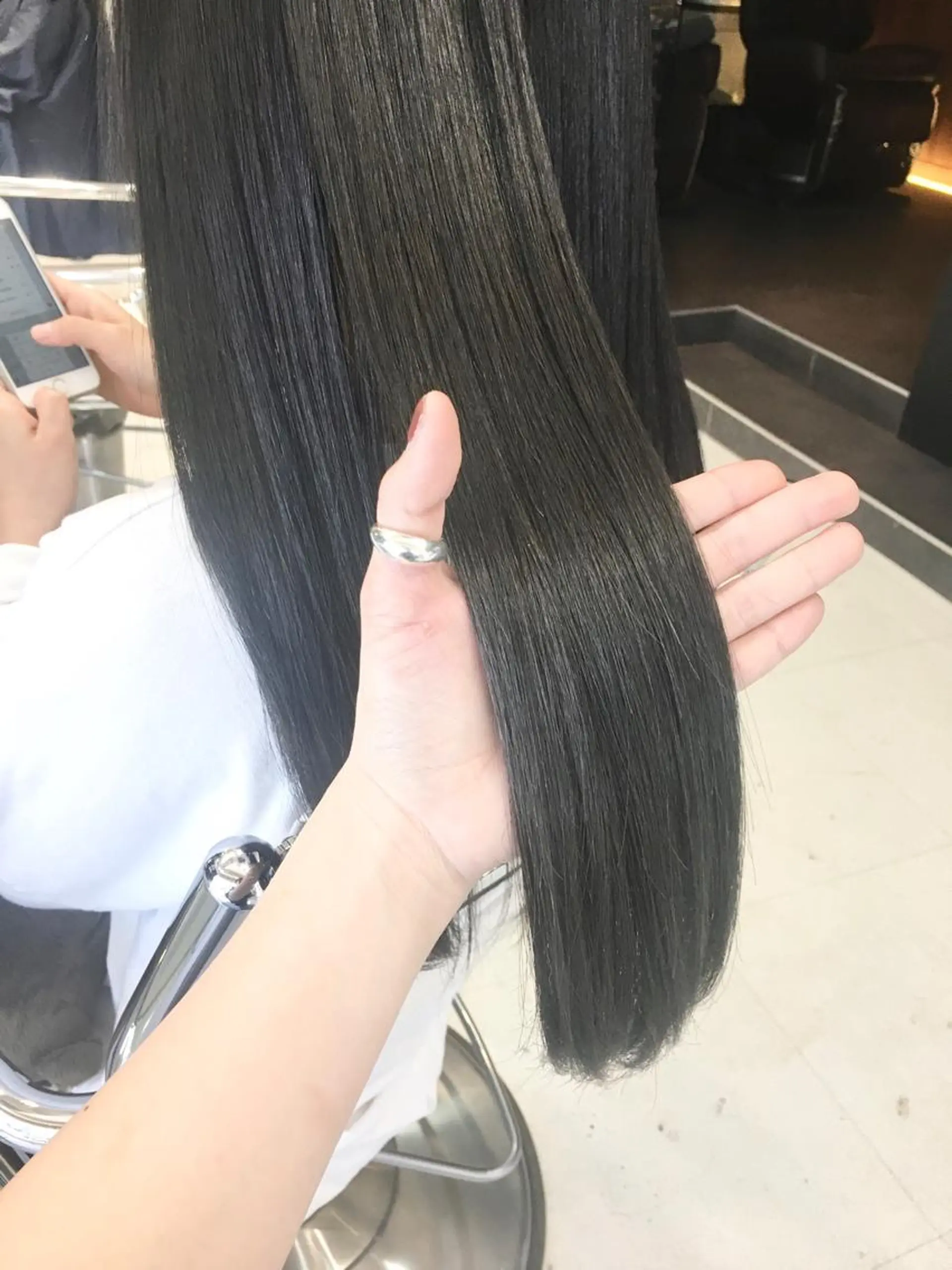 ロング 瀧本 顕のヘアスタイル