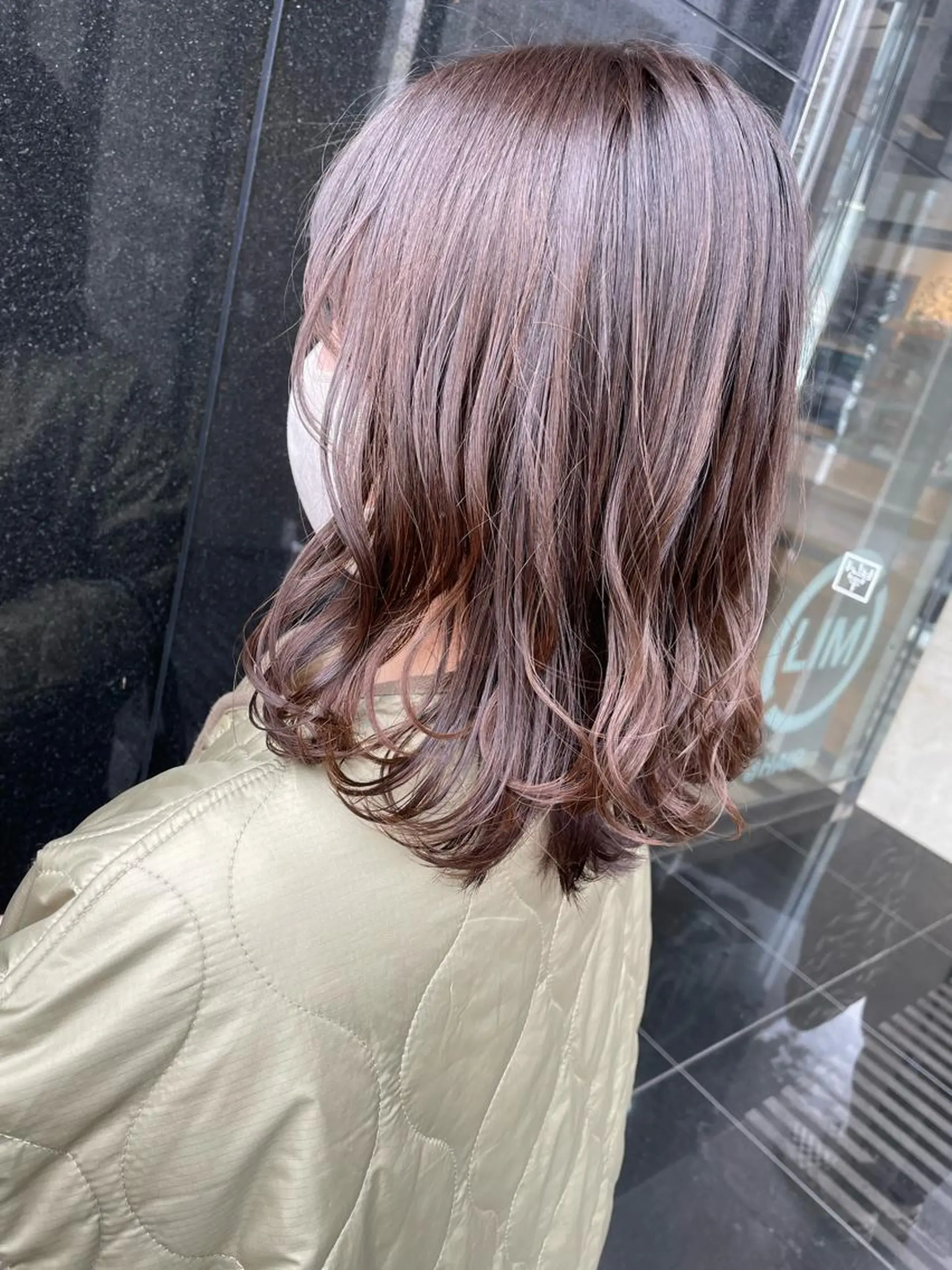 ミディアム カラー 髪質改善美容室Lust所属・美容室Lust💚 嶋崎　鷹のヘアスタイル