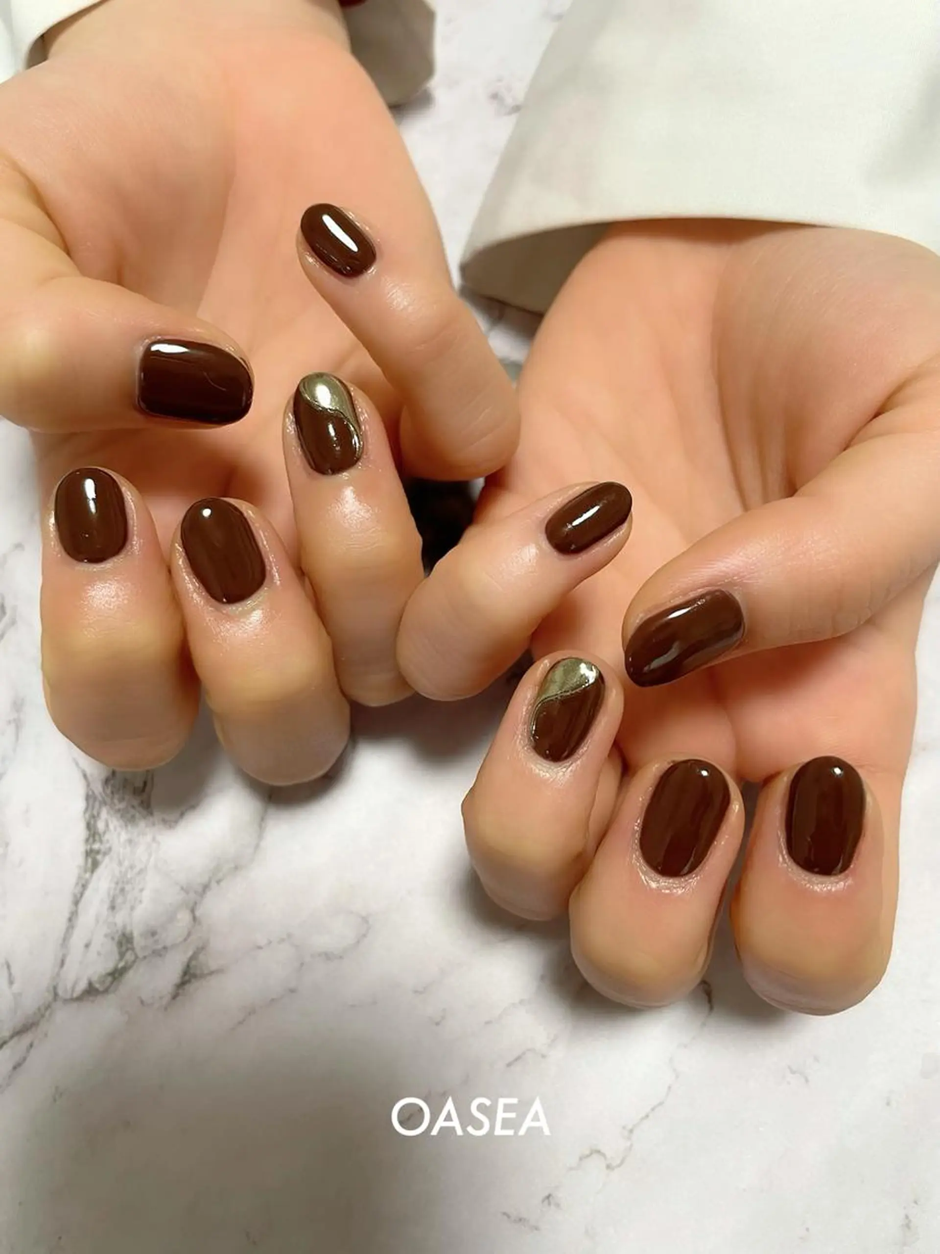 ネイル ハンドネイル 🌞💜 KAORI 🌴のネイルデザイン