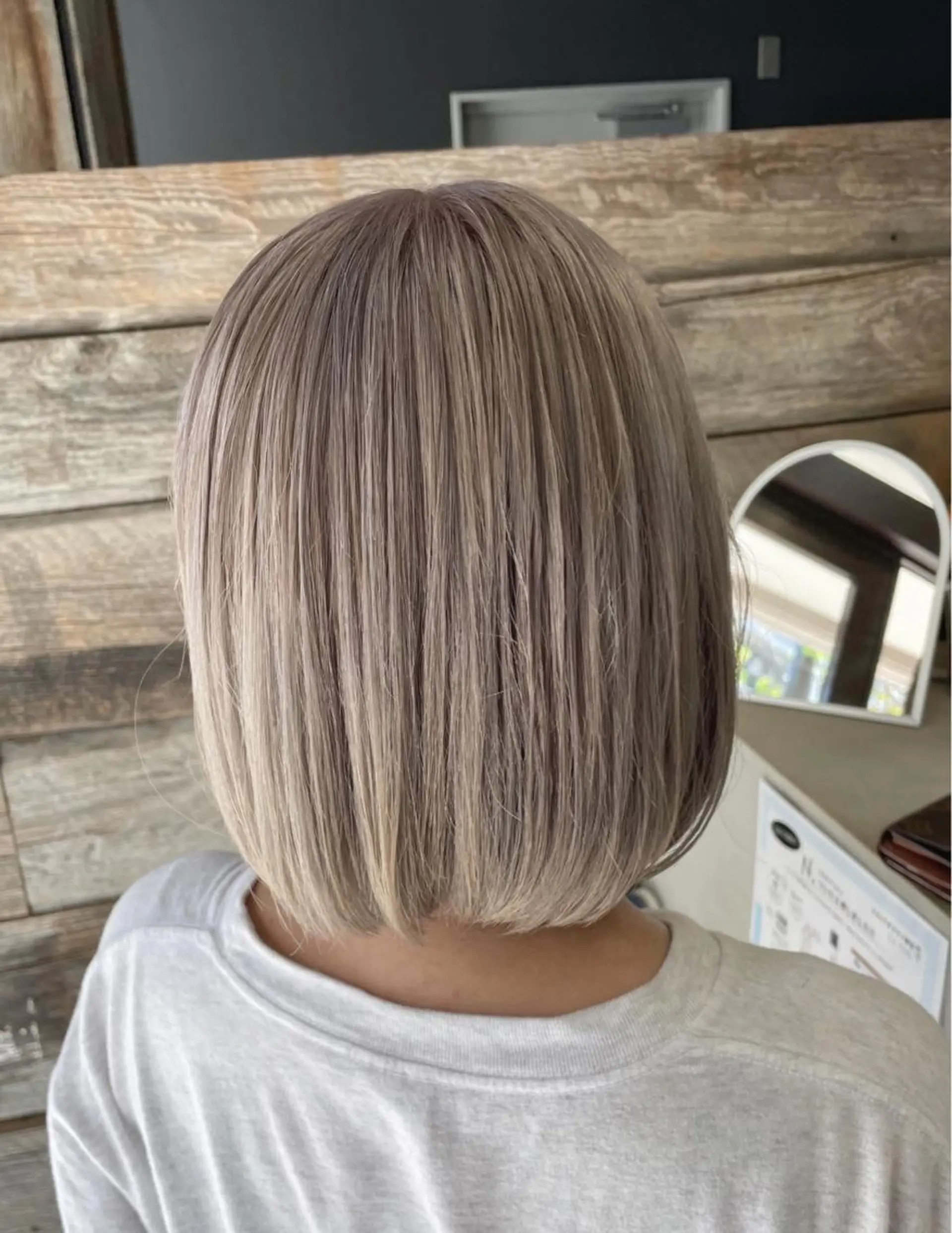 ショート ボブ ヘアカラー and K所属・and K 那覇小禄店のヘアスタイル