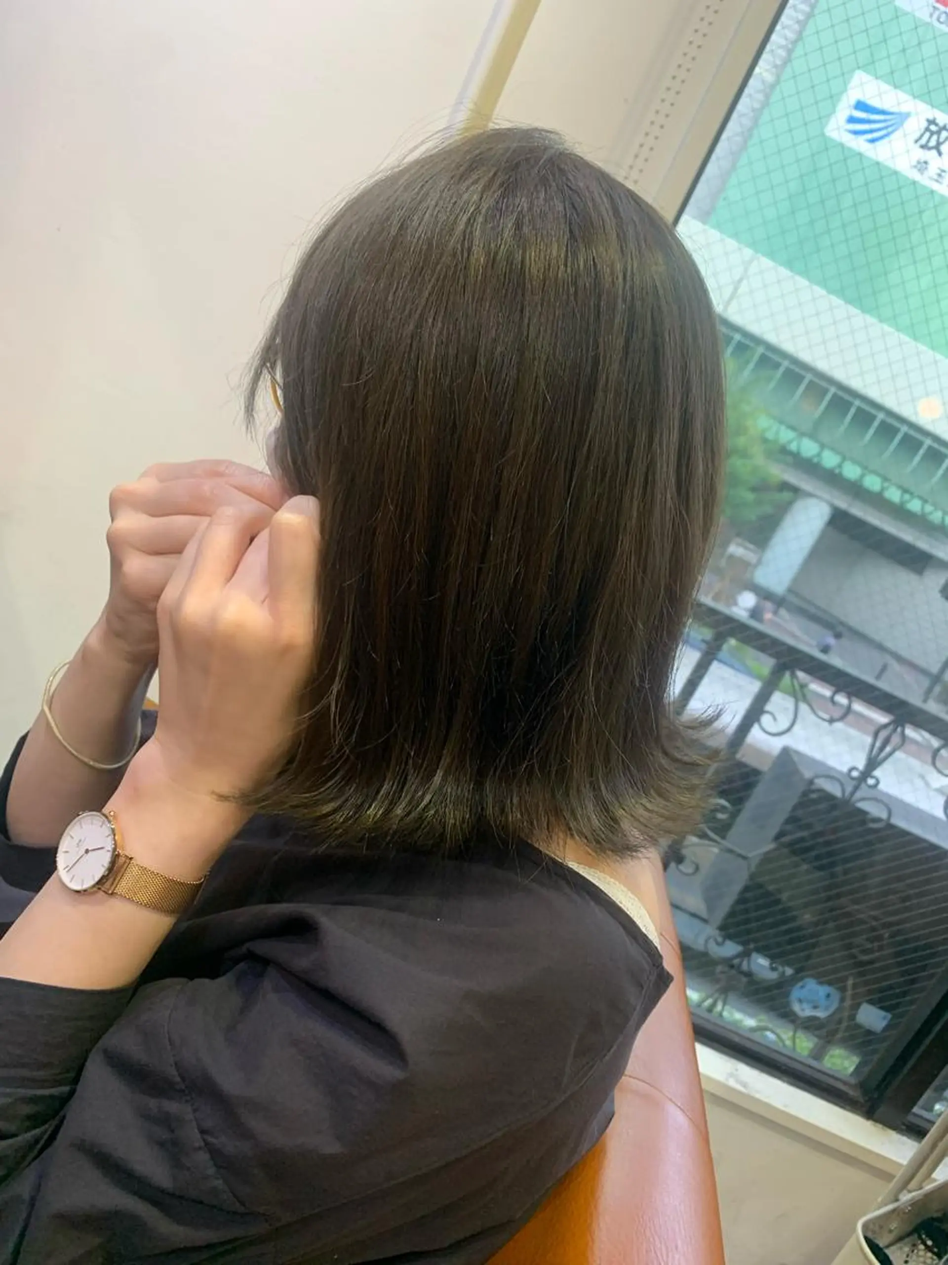 ミディアム ヘアカラー トリートメント ヘッドスパ ヘアセット 大宮/山口 竣也のヘアスタイル