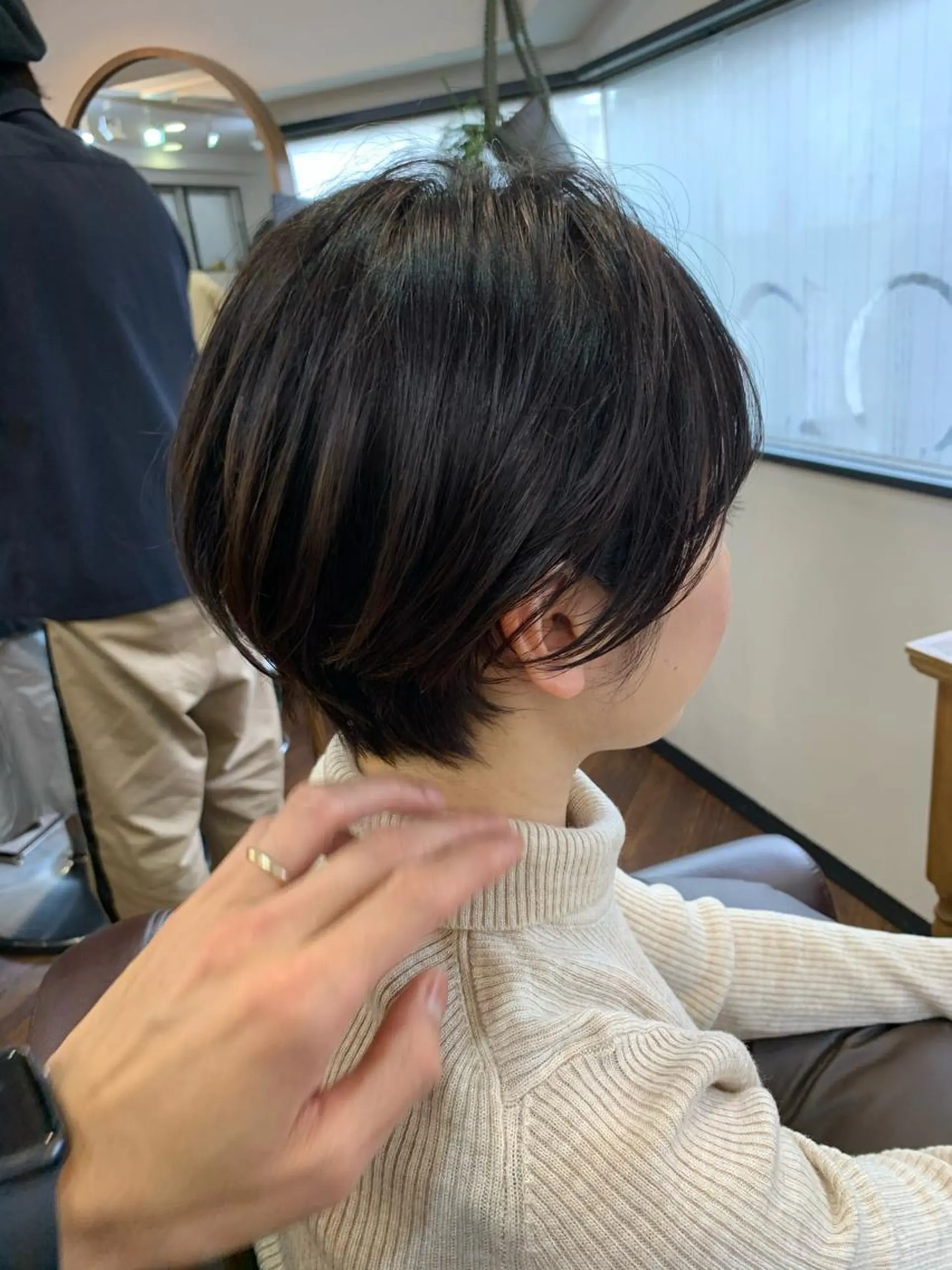 ショート 縮毛矯正/ショート/ レイヤー/畑中正敏のヘアスタイル