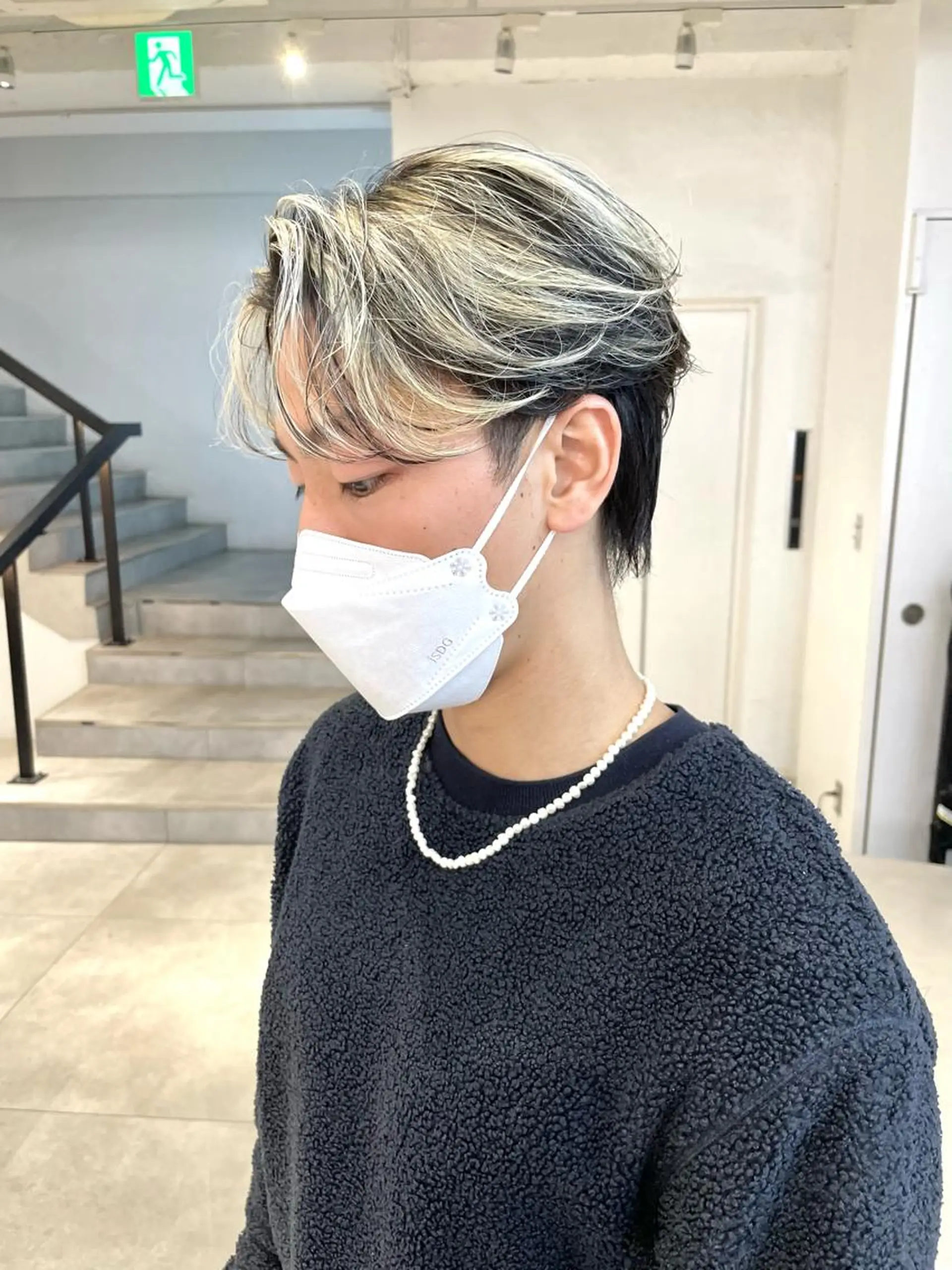 カラー パーマ メンズ 🇰🇷カルマパーマ kaito🇰🇷のヘアスタイル