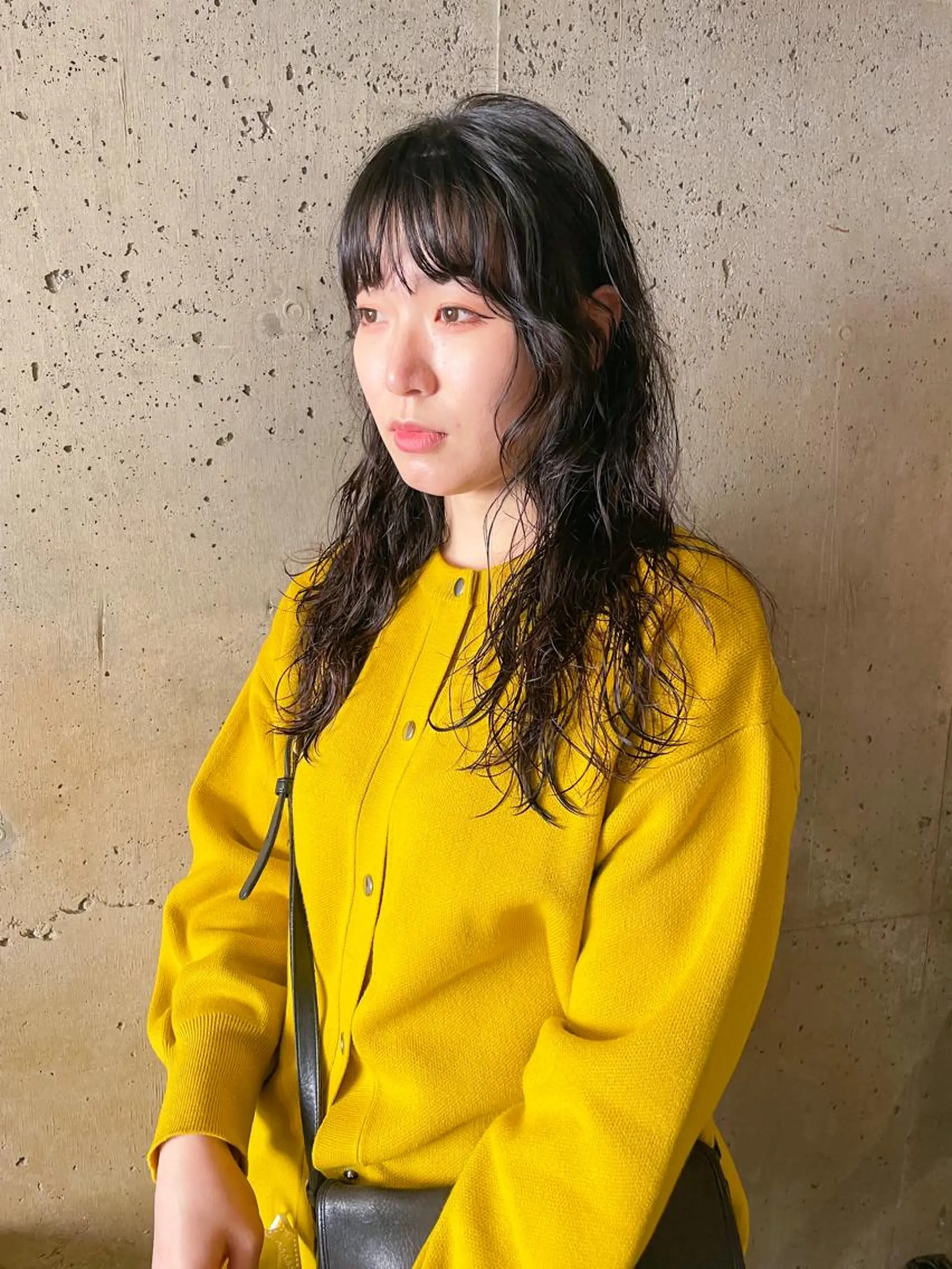 ロング パーマ パーマ/レイヤー 岩山丈一郎のヘアスタイル