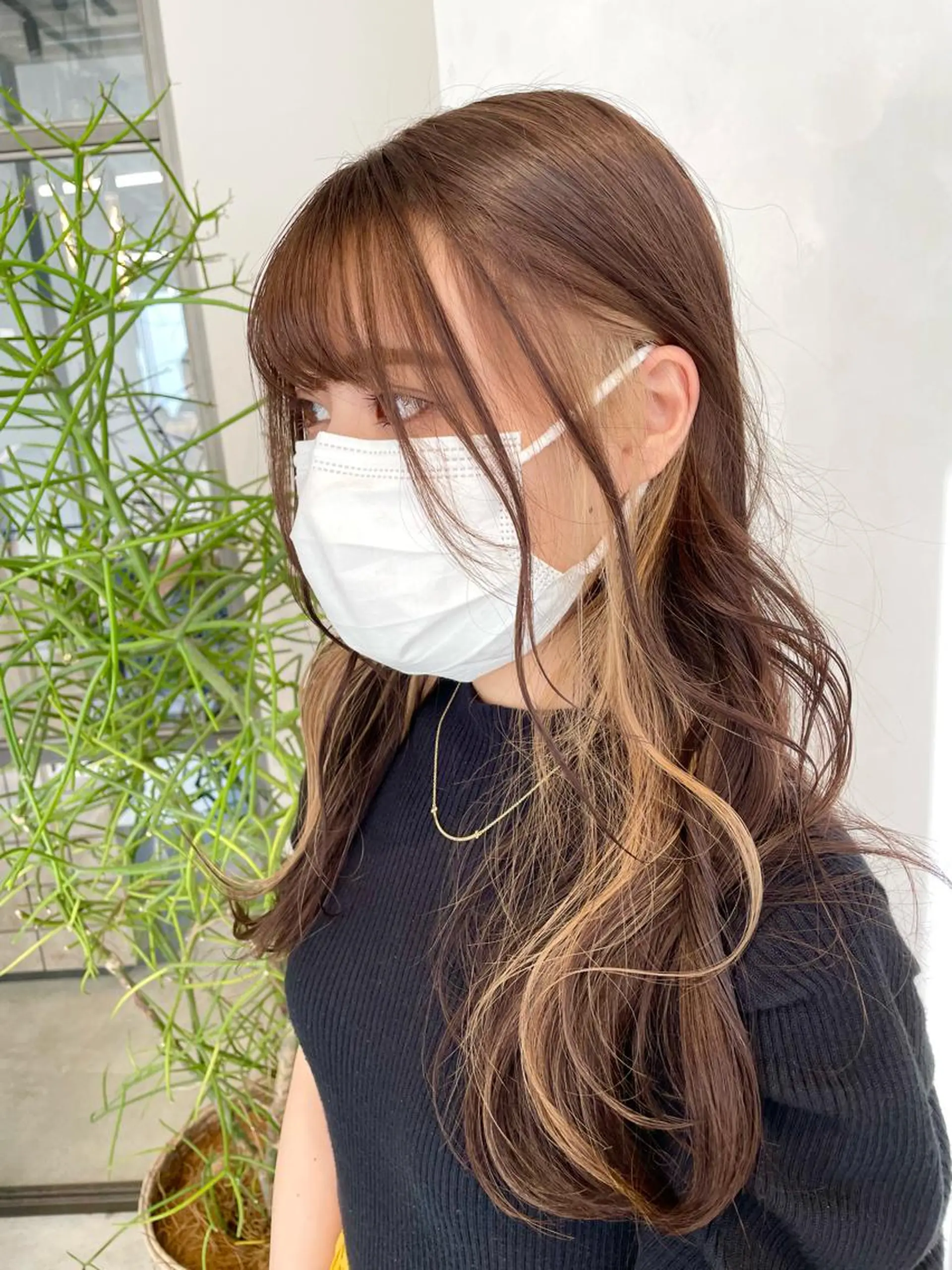 ロング カラー meme原宿所属・ブロンド・ハイトーン ／遠藤将太のヘアスタイル