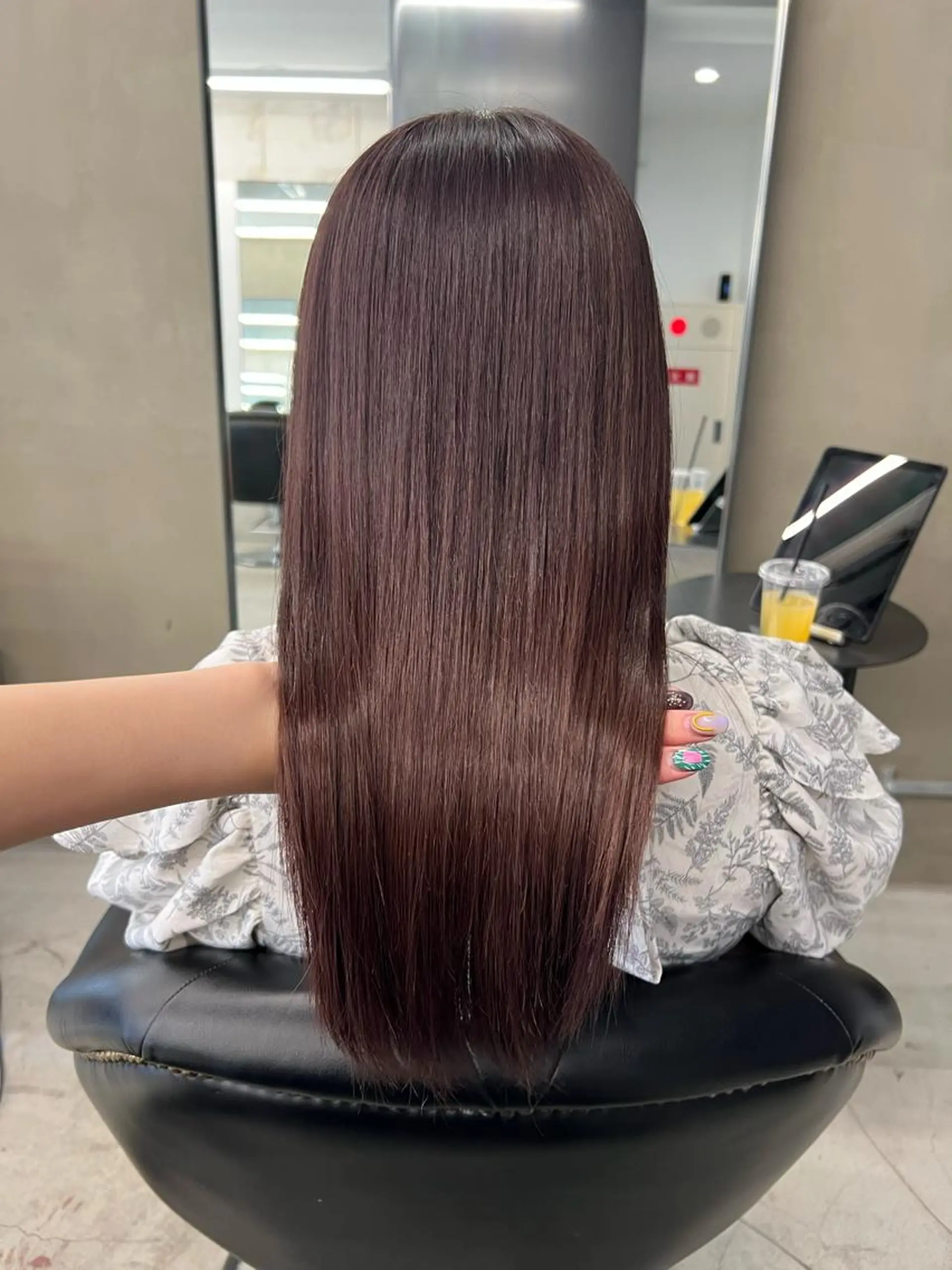 ロング カラー 髪質改善 トリートメント kimika🥑 メンズ/髪質改善のヘアスタイル