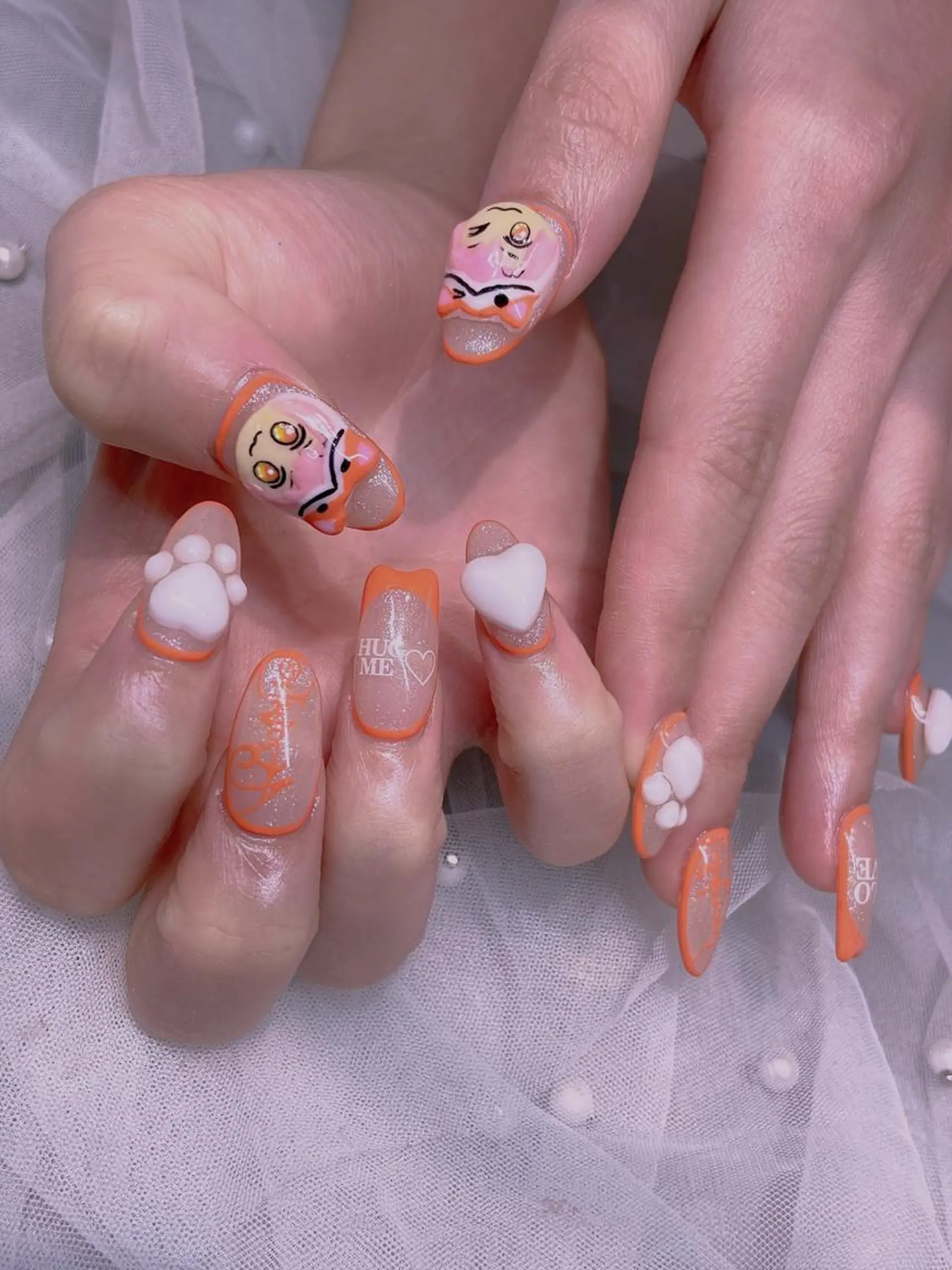 ネイル ハンドネイル 長さだし専門店 M2　rikaのネイルデザイン