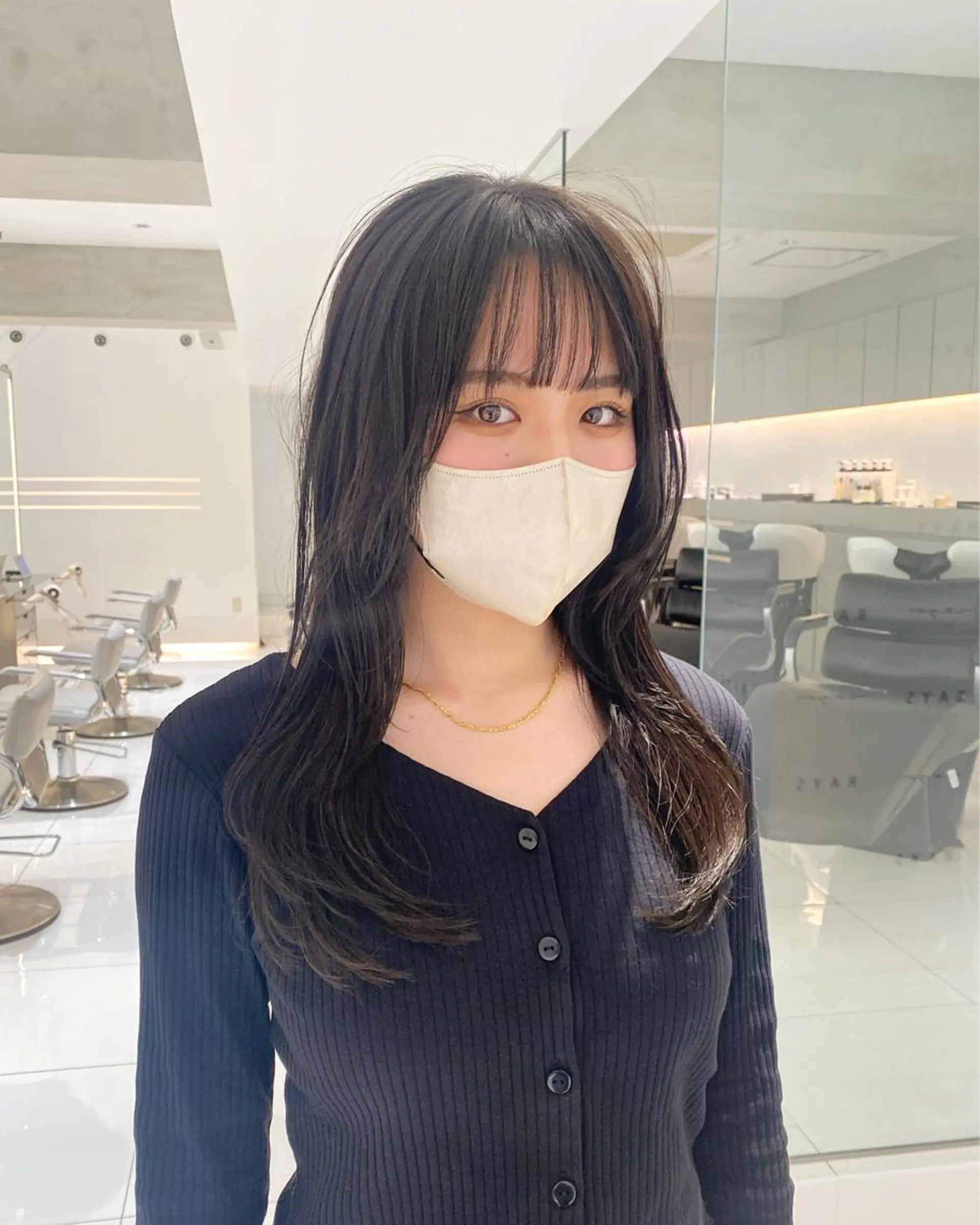 セミロング すぎもと さき⚡️ 朝ラク･*パーマのヘアスタイル