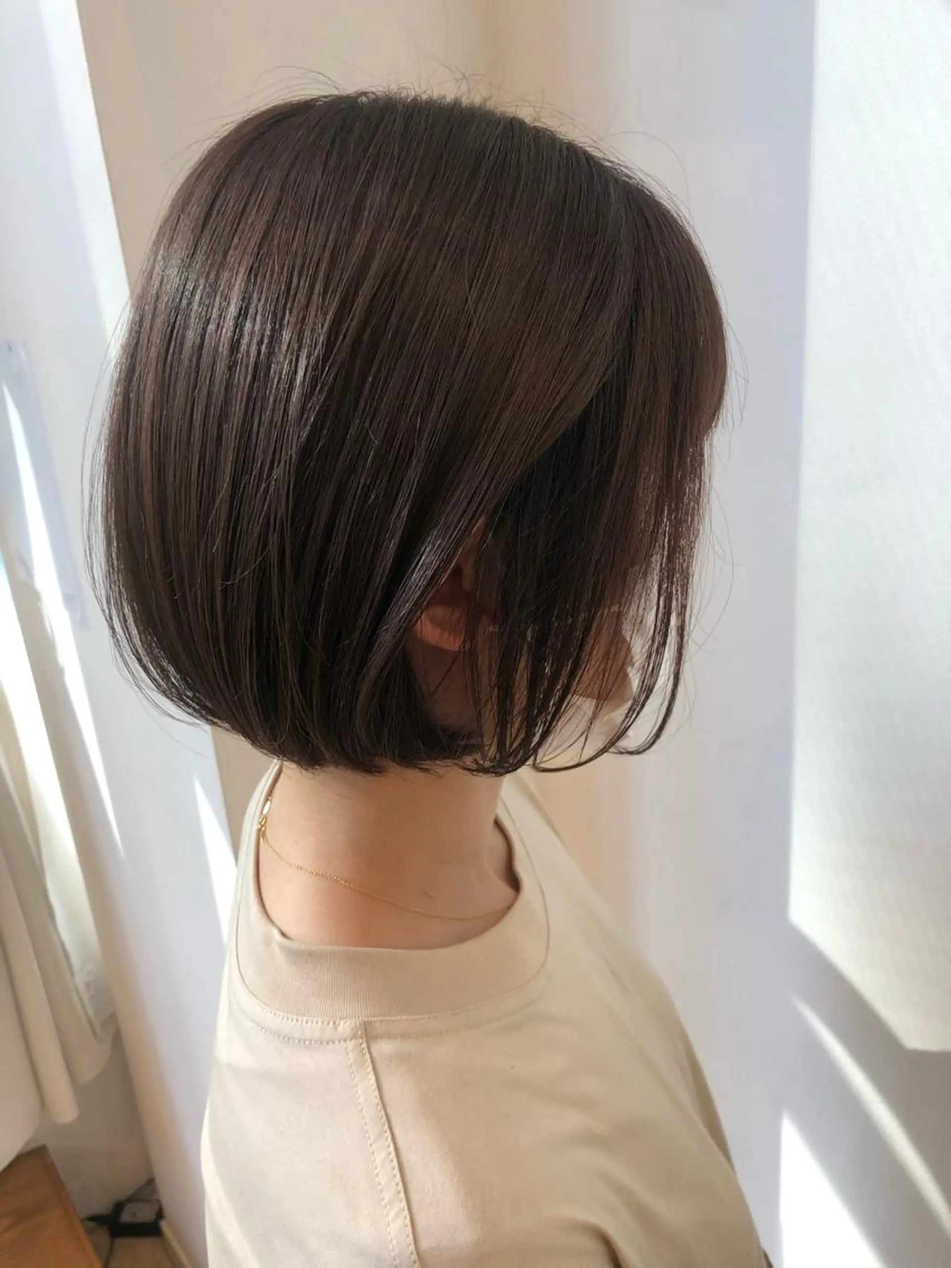 ショート カラー パーマ ヘアカラー トリートメント VIVIE【ヴィヴィ】所属・髪質改善/韓国風 レイヤー/田村祐樹のヘアスタイル