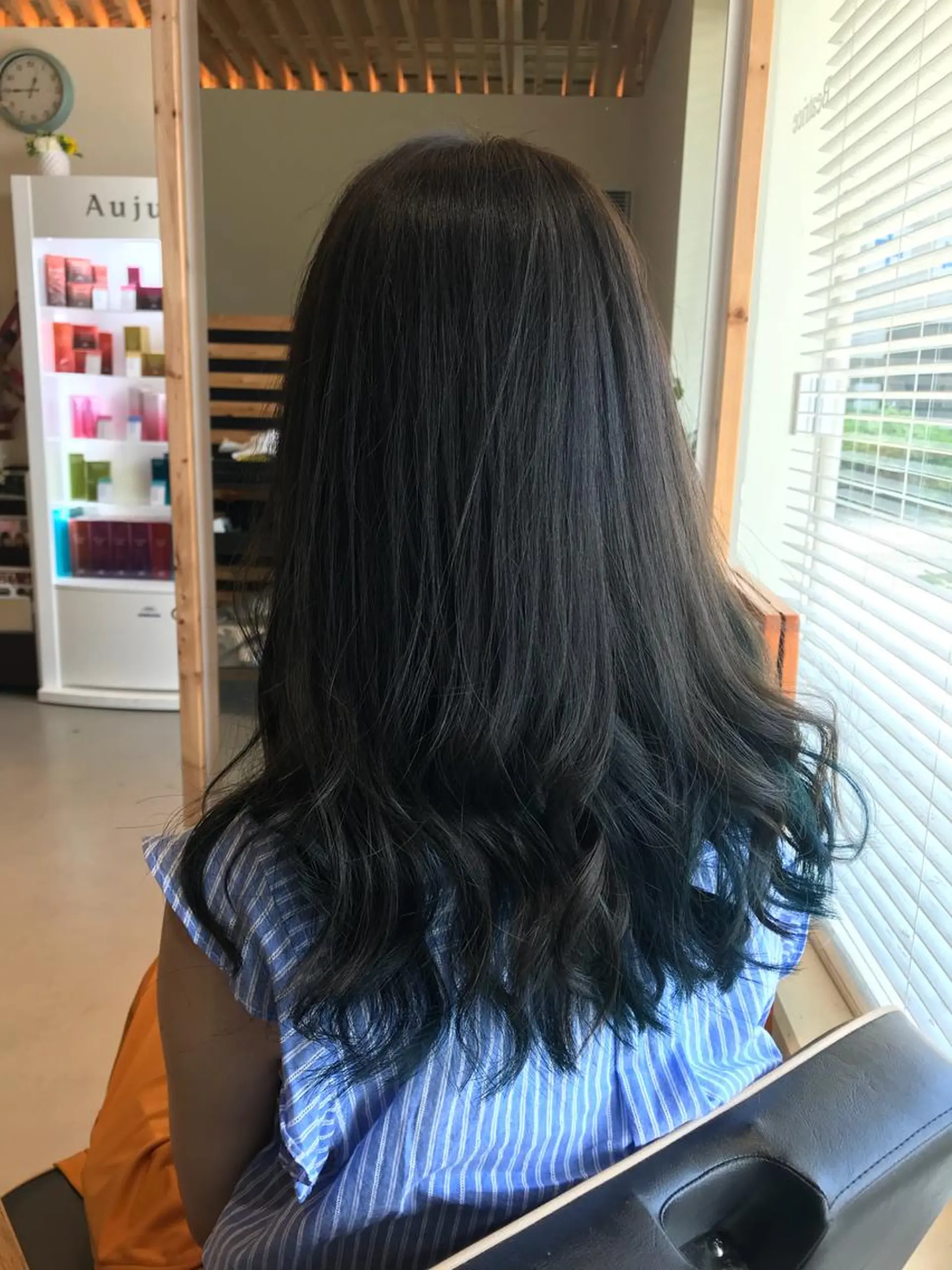 ロング カラー 関口 友行のヘアスタイル