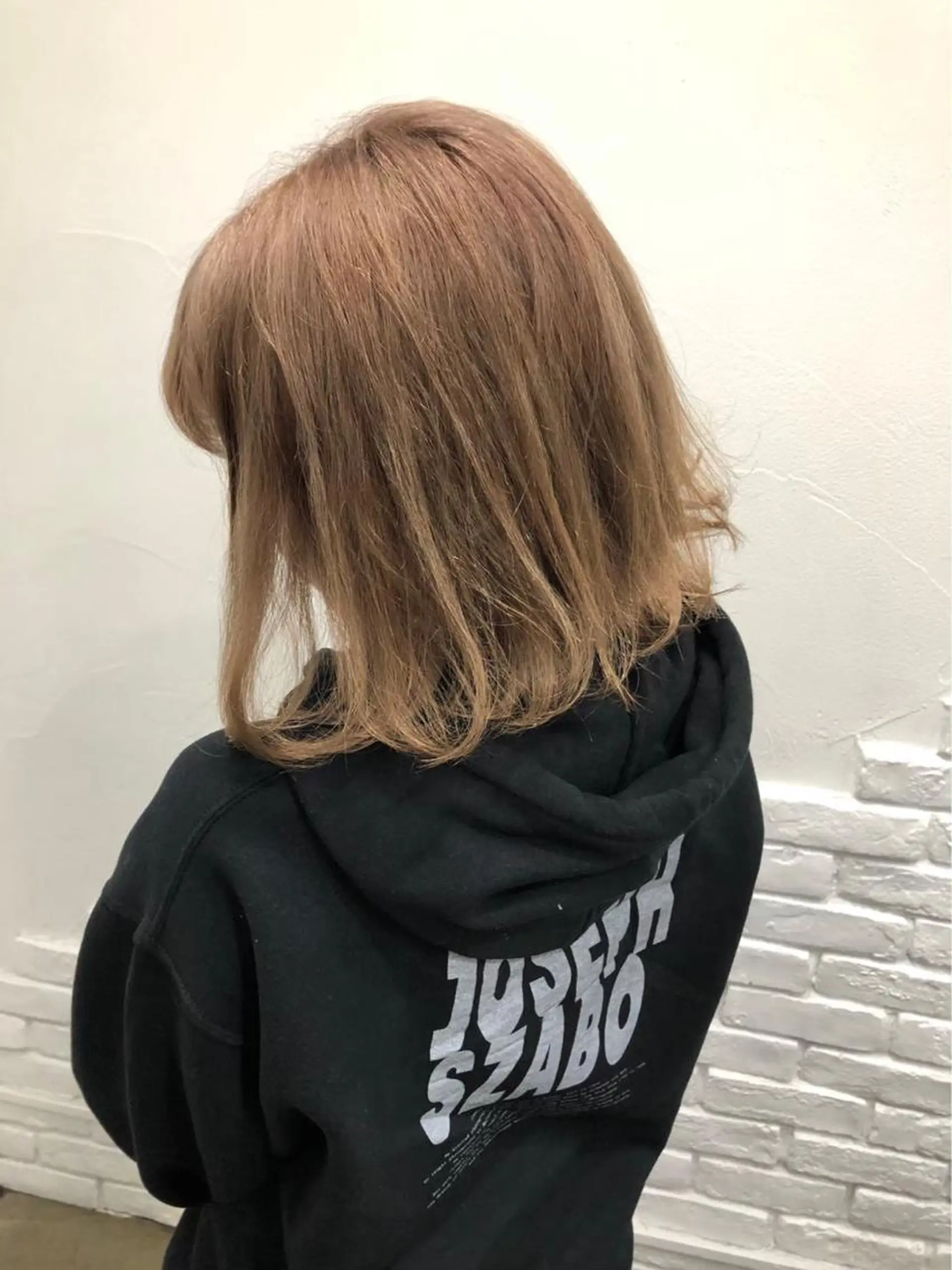 ミディアム カラー ヘアアレンジ メンズパーマ名人 TAKUMAのヘアスタイル