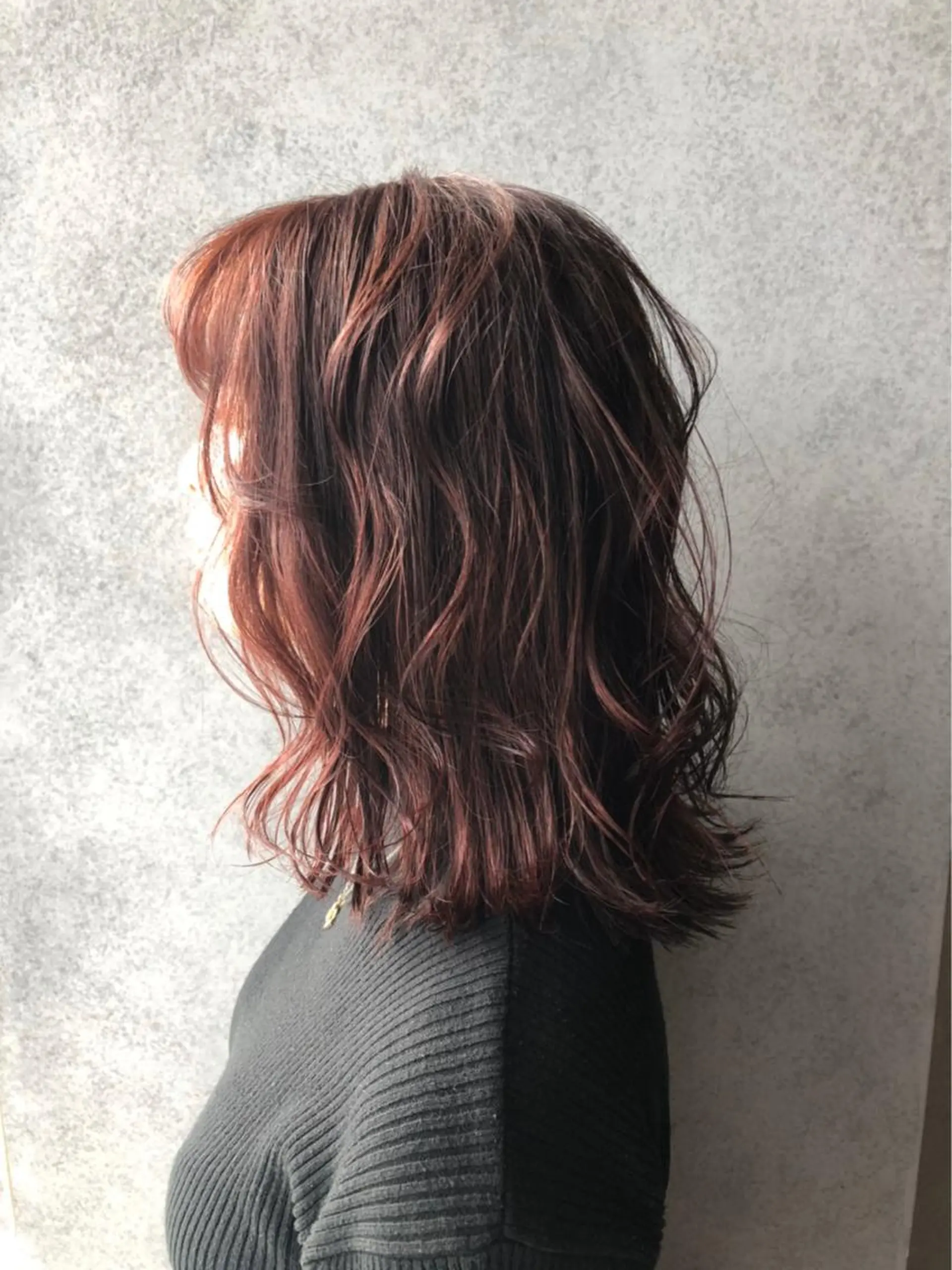 セミロング 櫻井 未悠のヘアスタイル