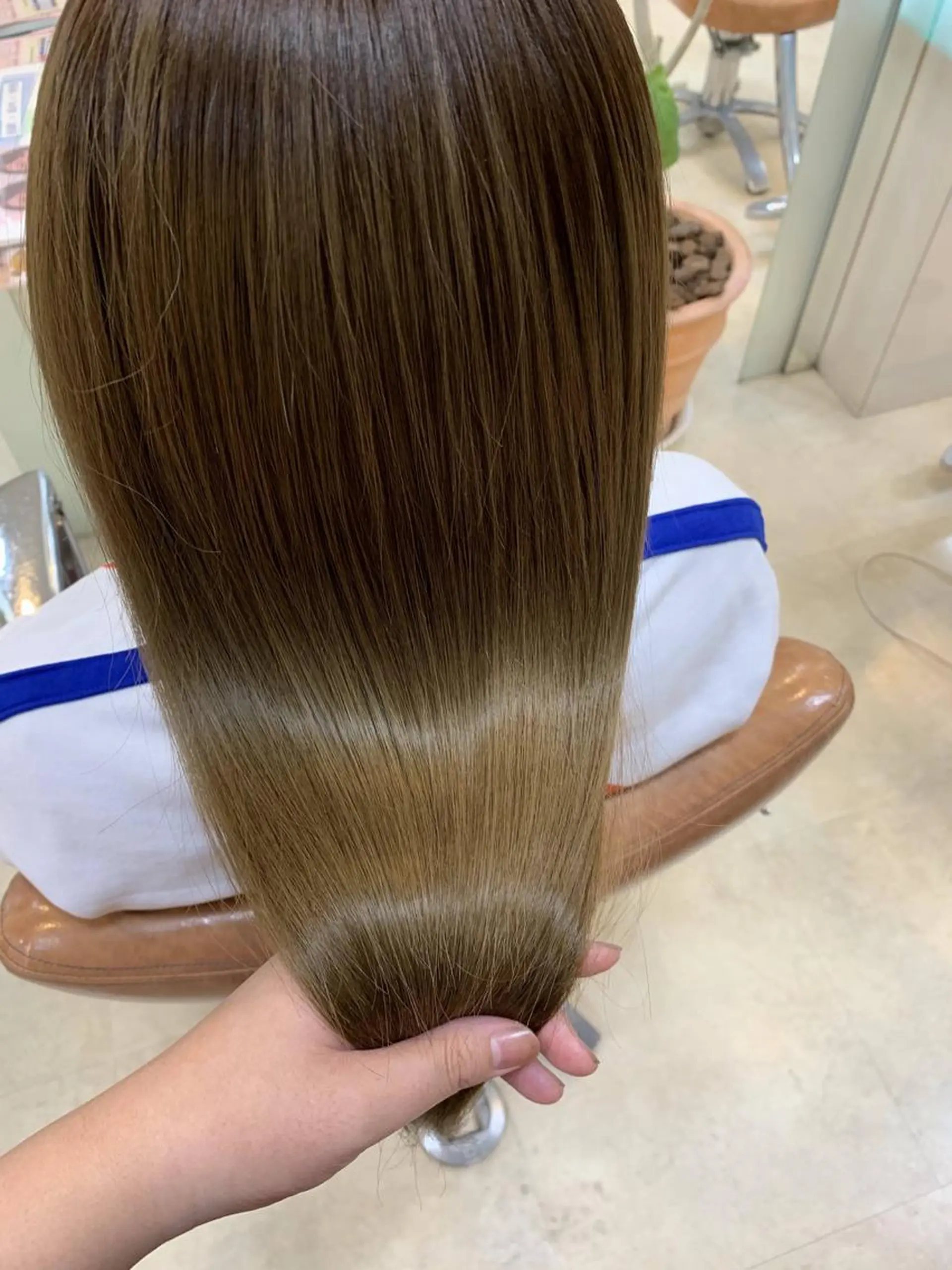 セミロング 大宮｜似合わせ髪質 改善カットカラー｜のヘアスタイル