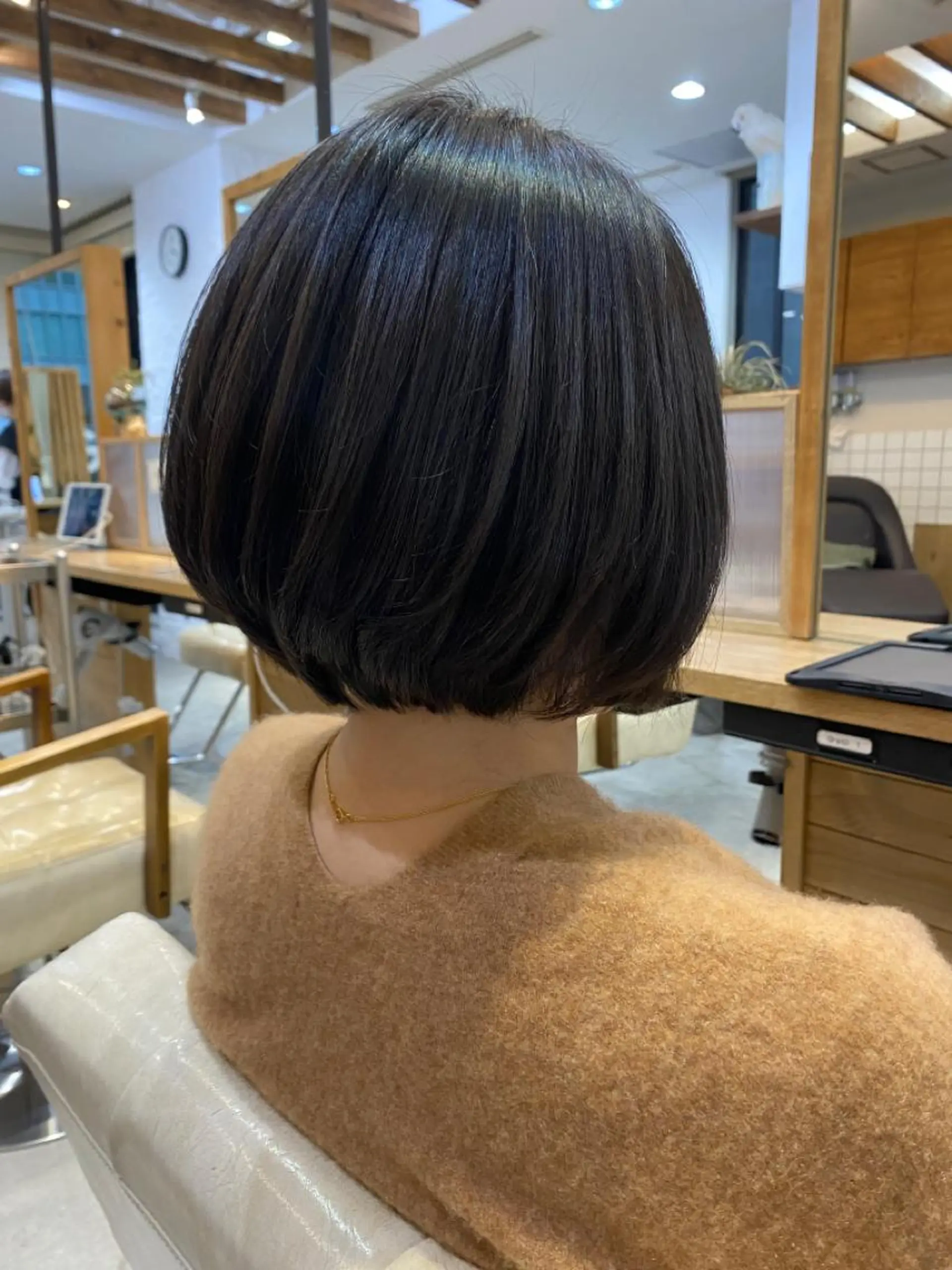 ショート ボブ ナカジ🌸ロブ/ボブ /前髪🌸のヘアスタイル