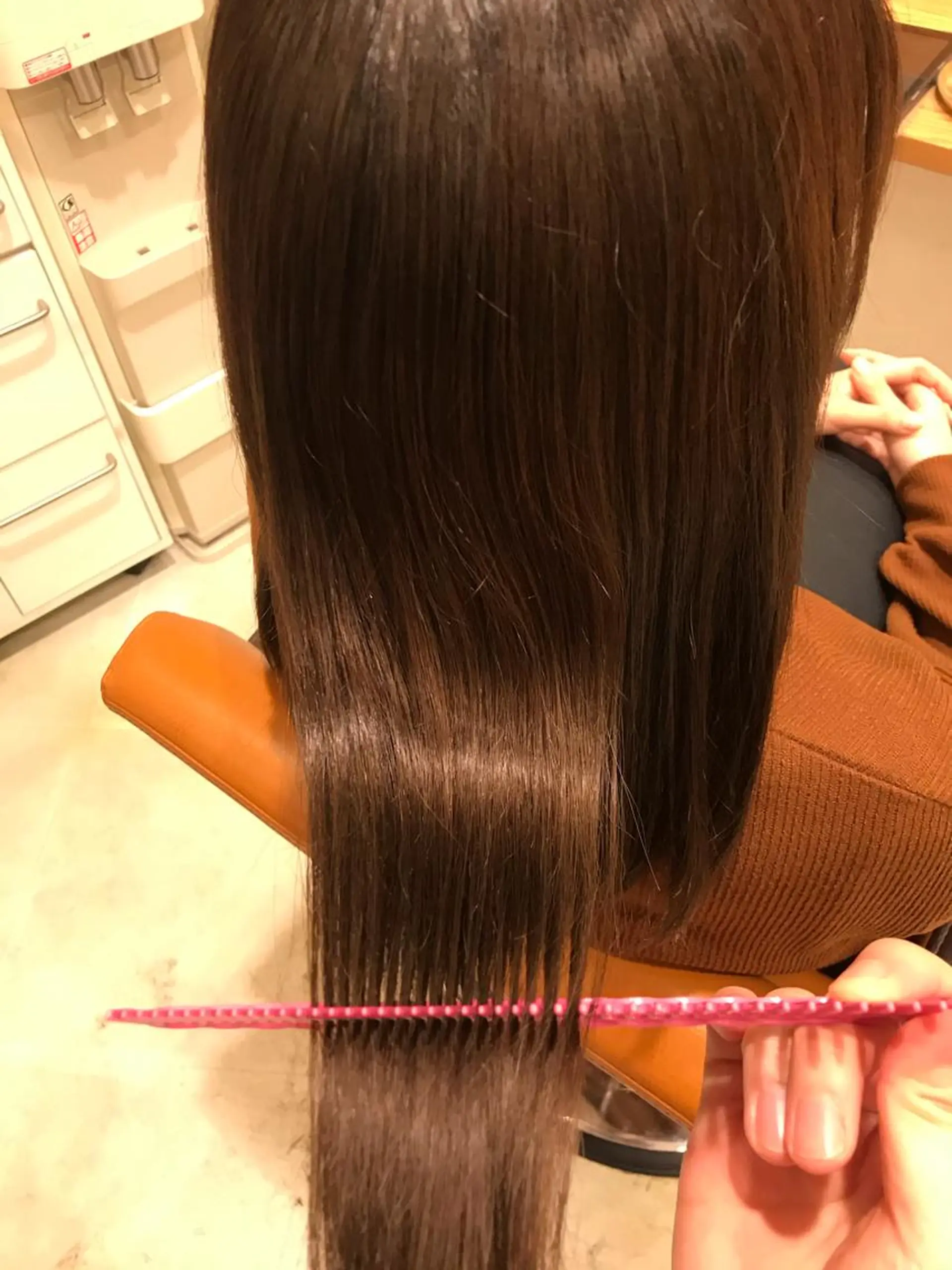 セミロング カット トリートメント TELA HAIR 幕張本郷所属・TELA HAIR 幕張本郷店　千尋のヘアスタイル