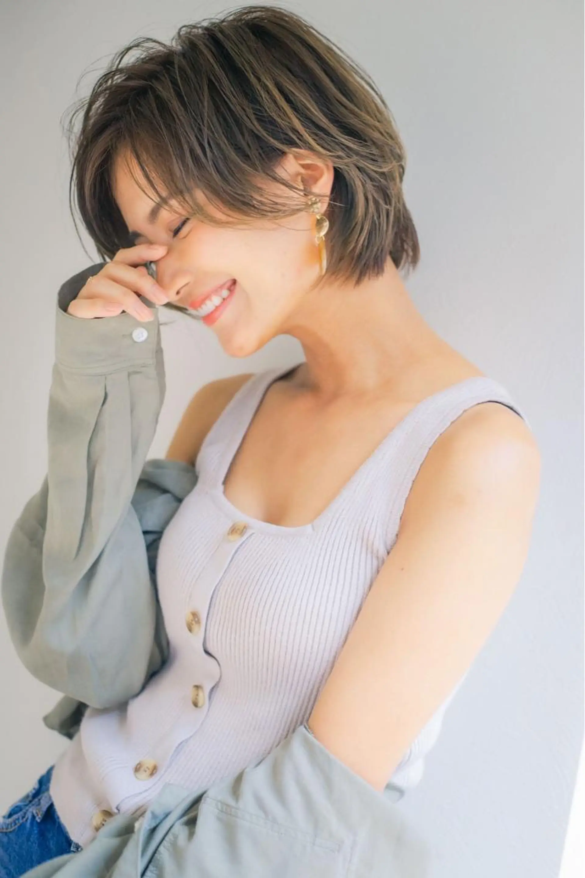 ショート 林 飛夕也のヘアスタイル