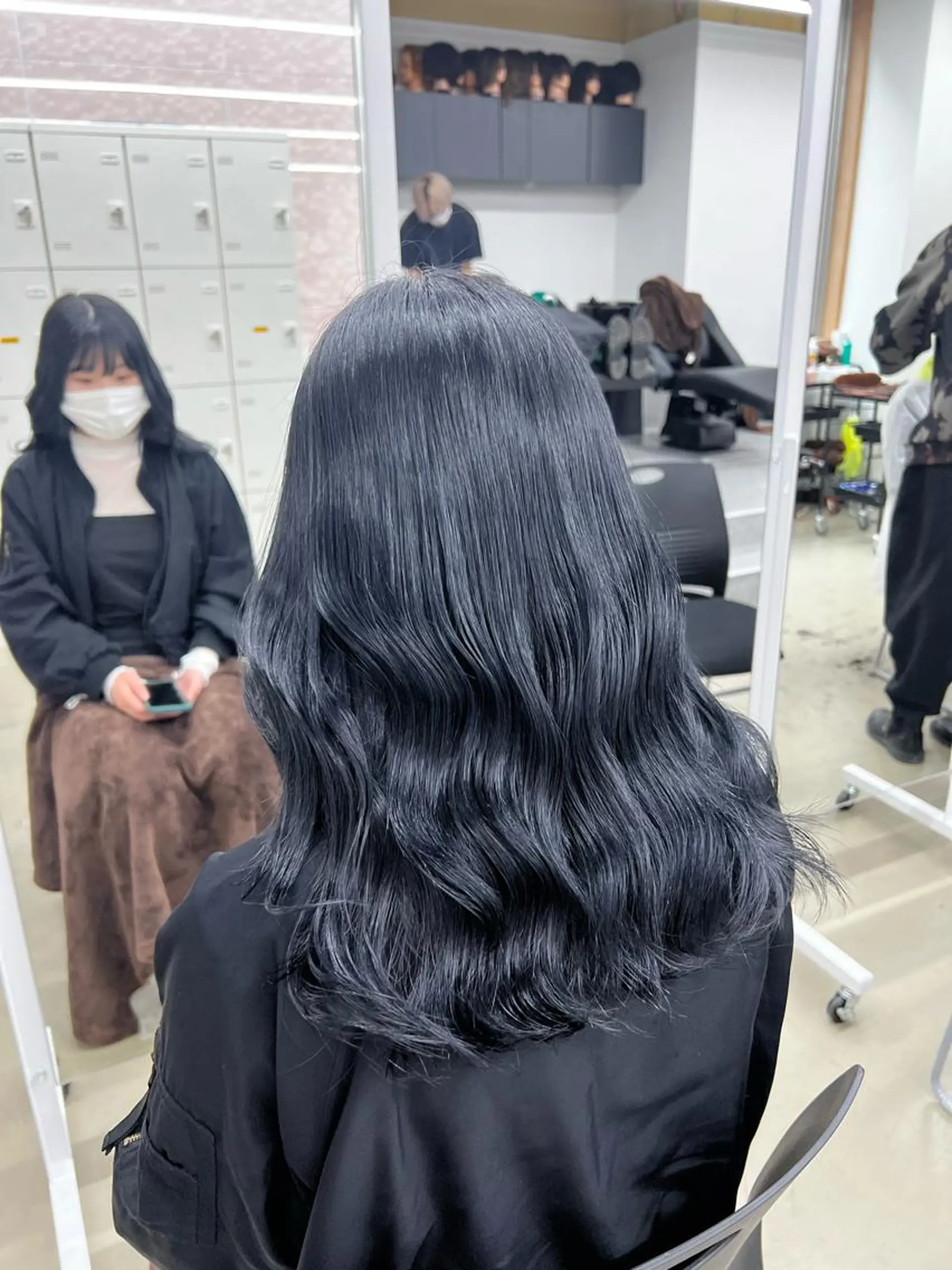 セミロング カラー お客様満足No.1 🌈Neneのヘアスタイル