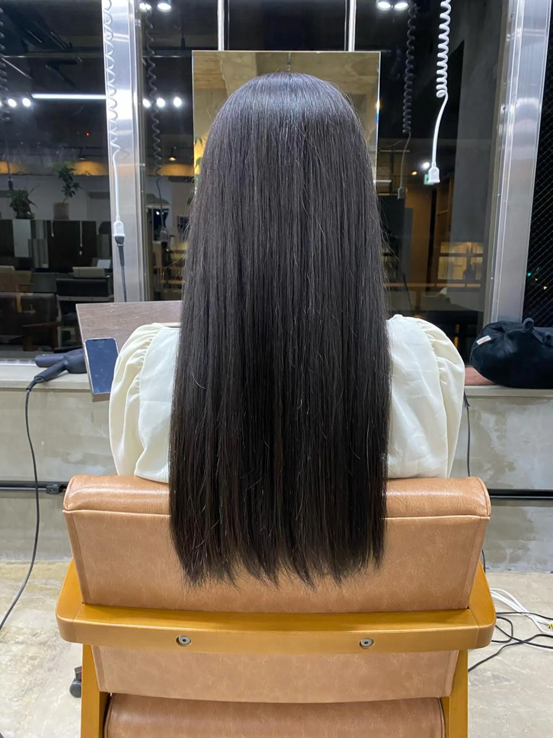 カラー シミズ アスカのヘアスタイル