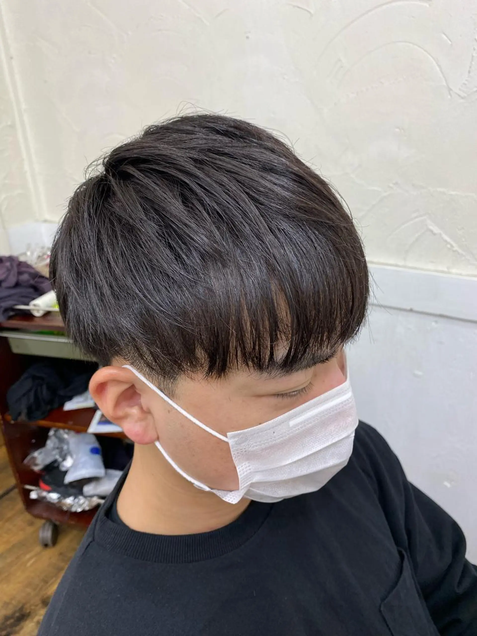 ショート メンズ マッシュ くせ毛 アンククロス池袋店所属・アンククロス kyokaのヘアスタイル