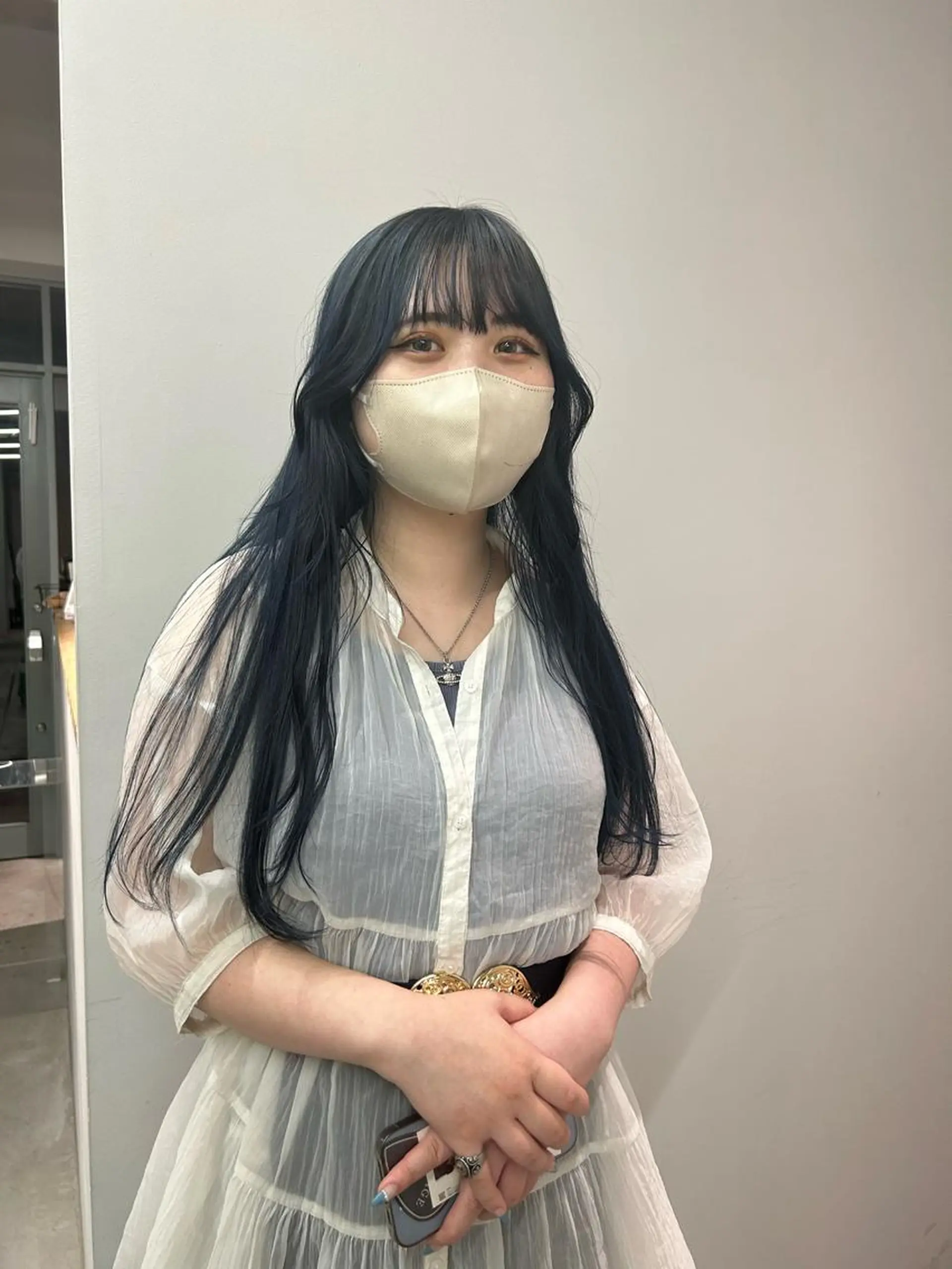 カラー ブリーチモデル/栄/ さあらのヘアスタイル