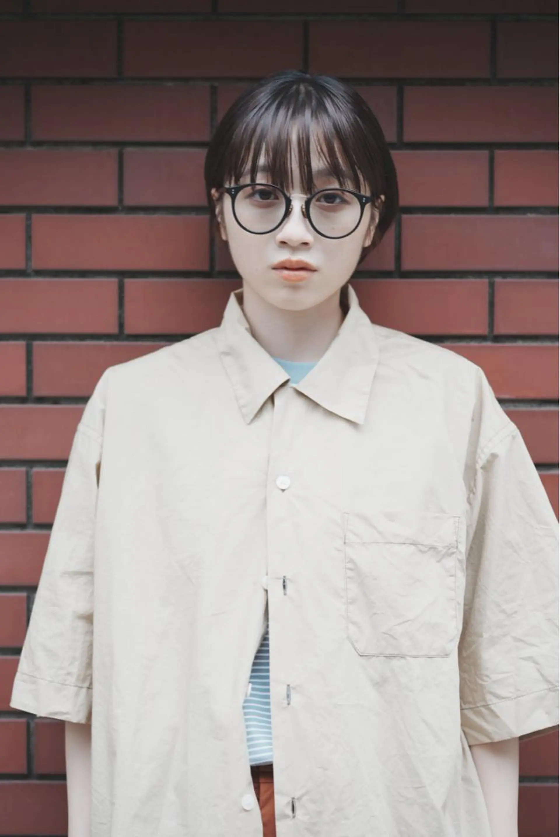 ショート カラー ボブパーマコテ巻き風 パーマNo1深江秀平のヘアスタイル