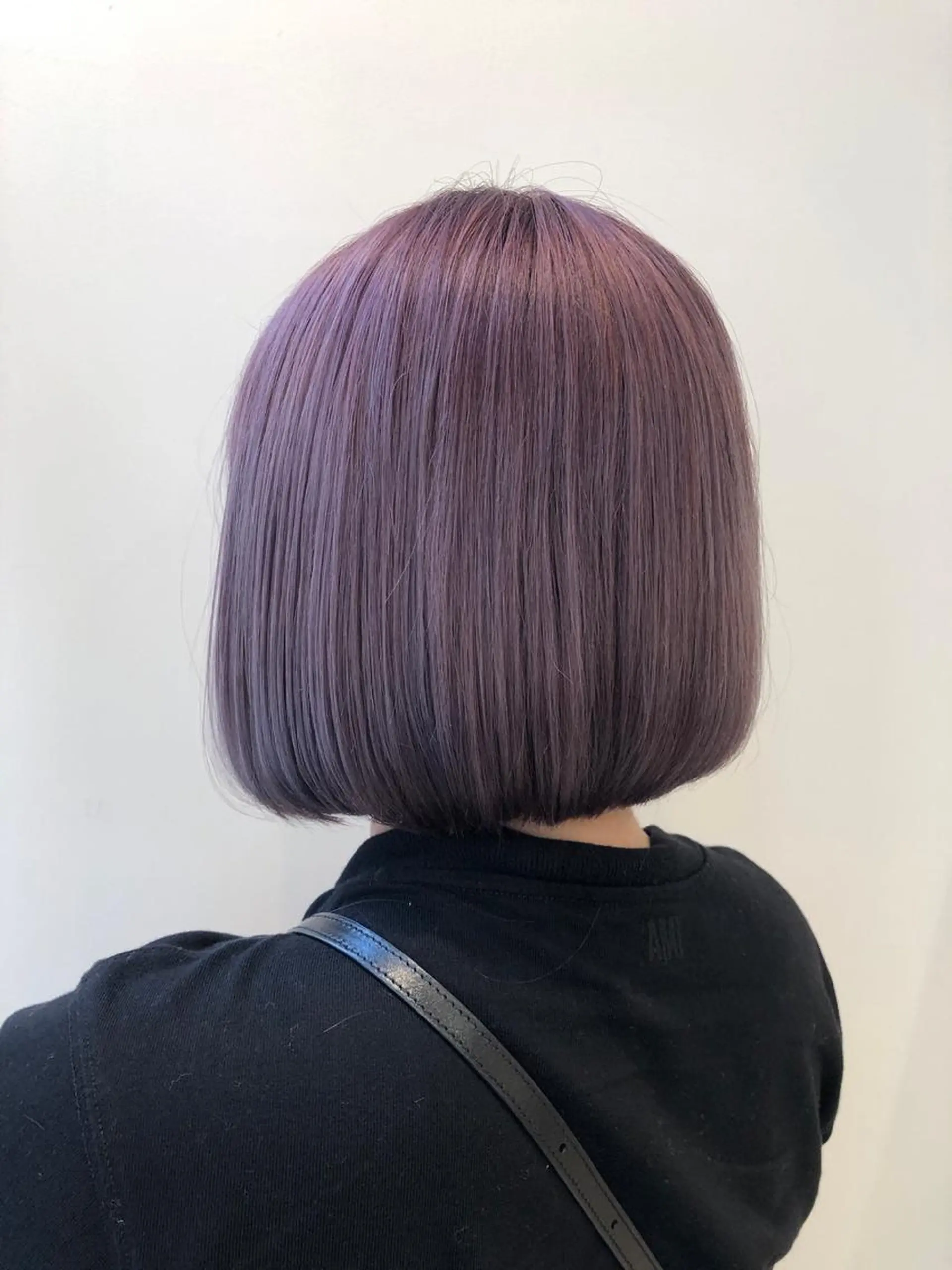 ショート パープルカラー ヘアカラー レイヤー⭐️カラー ⭐️平川雅史のヘアスタイル