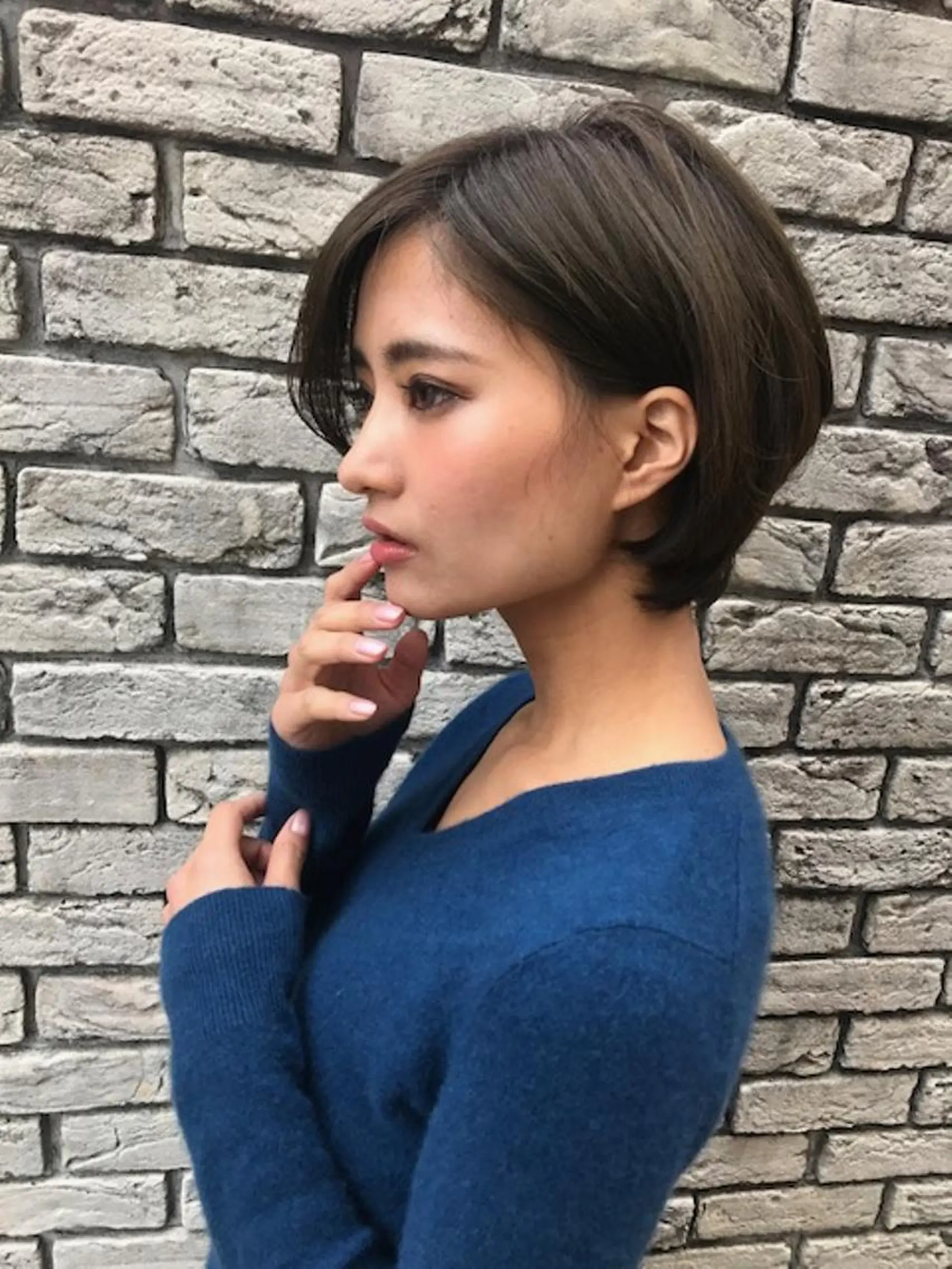 ショート カラー 羽田 ひろむのヘアスタイル