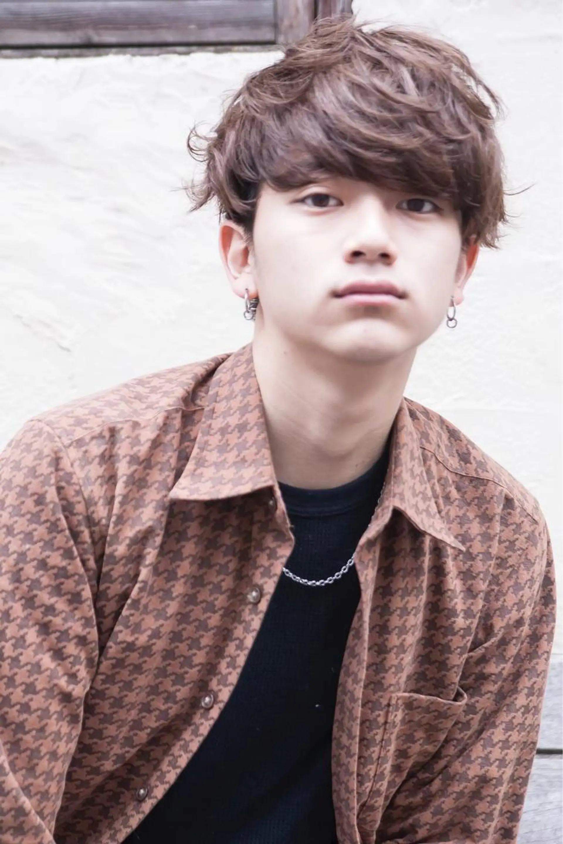 ショート カラー メンズ カット ヘアカラー Steelo  渋谷所属・✴︎赤み除去カラー daichi✴︎のヘアスタイル