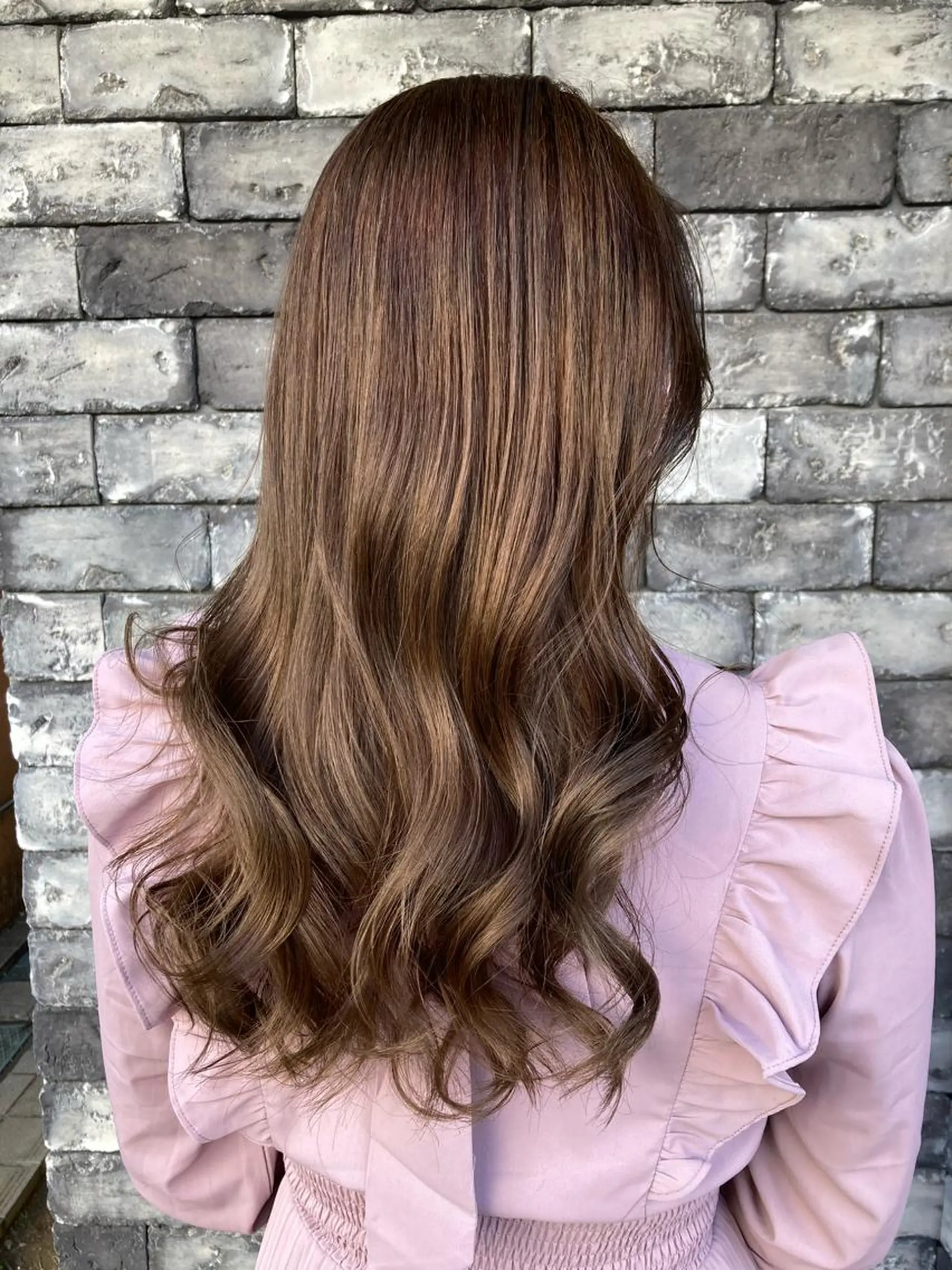 ロング カラー ヘアカラー トリートメント ヘアセット ✂️似合わせの魔術師 石田一樹✂️のヘアスタイル