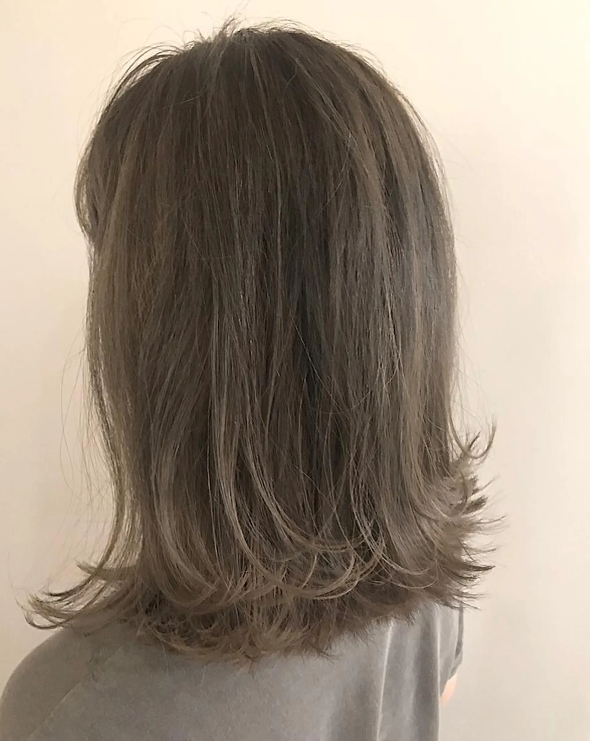 ミディアム カラー ショートボブ💗 ヤマネシオリのヘアスタイル