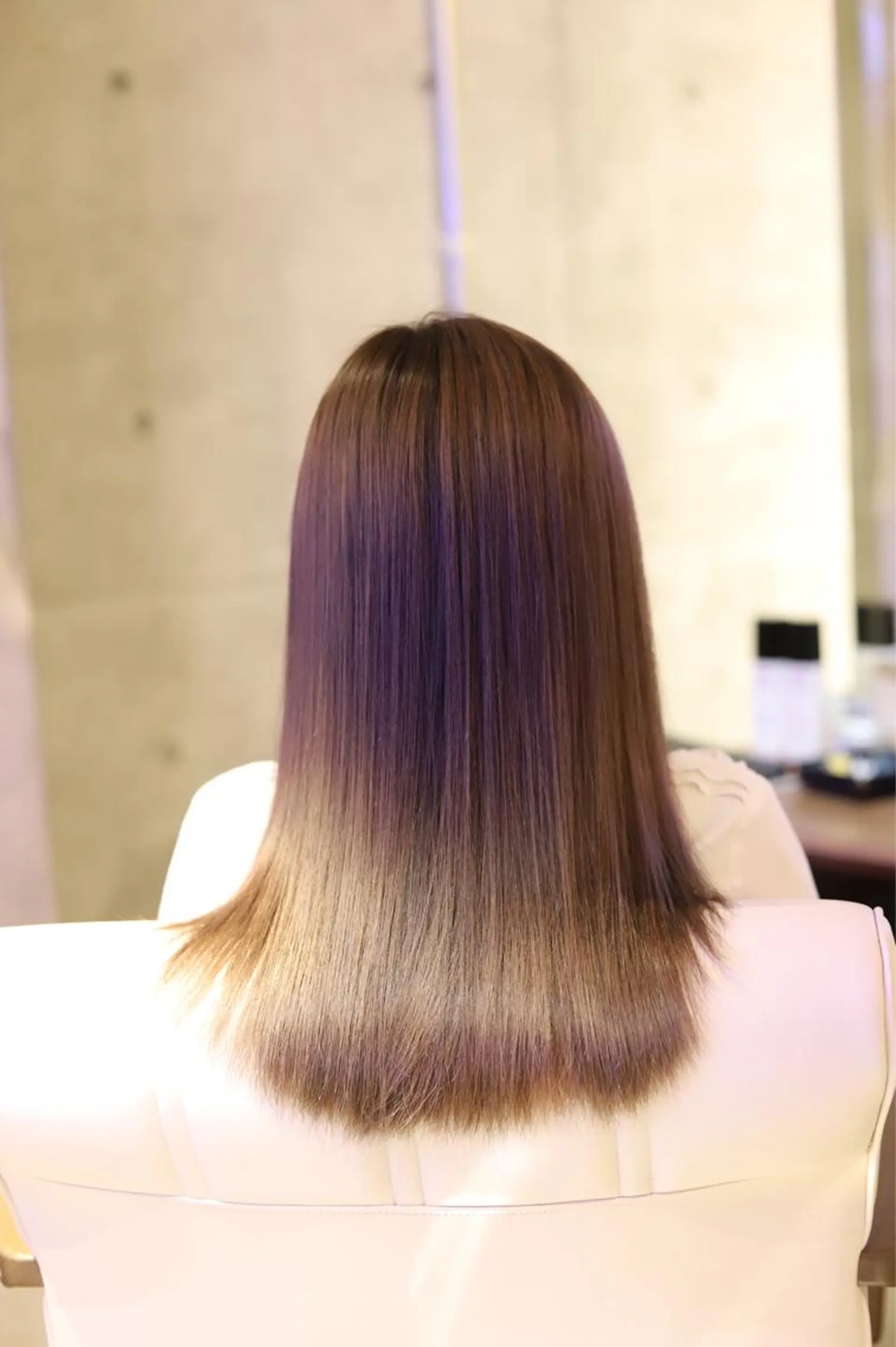 ロング カラー グレージュ オリーブグレージュ オリーブグレー カット トリートメント ヘッドスパ アドミラルYoshi oのヘアスタイル