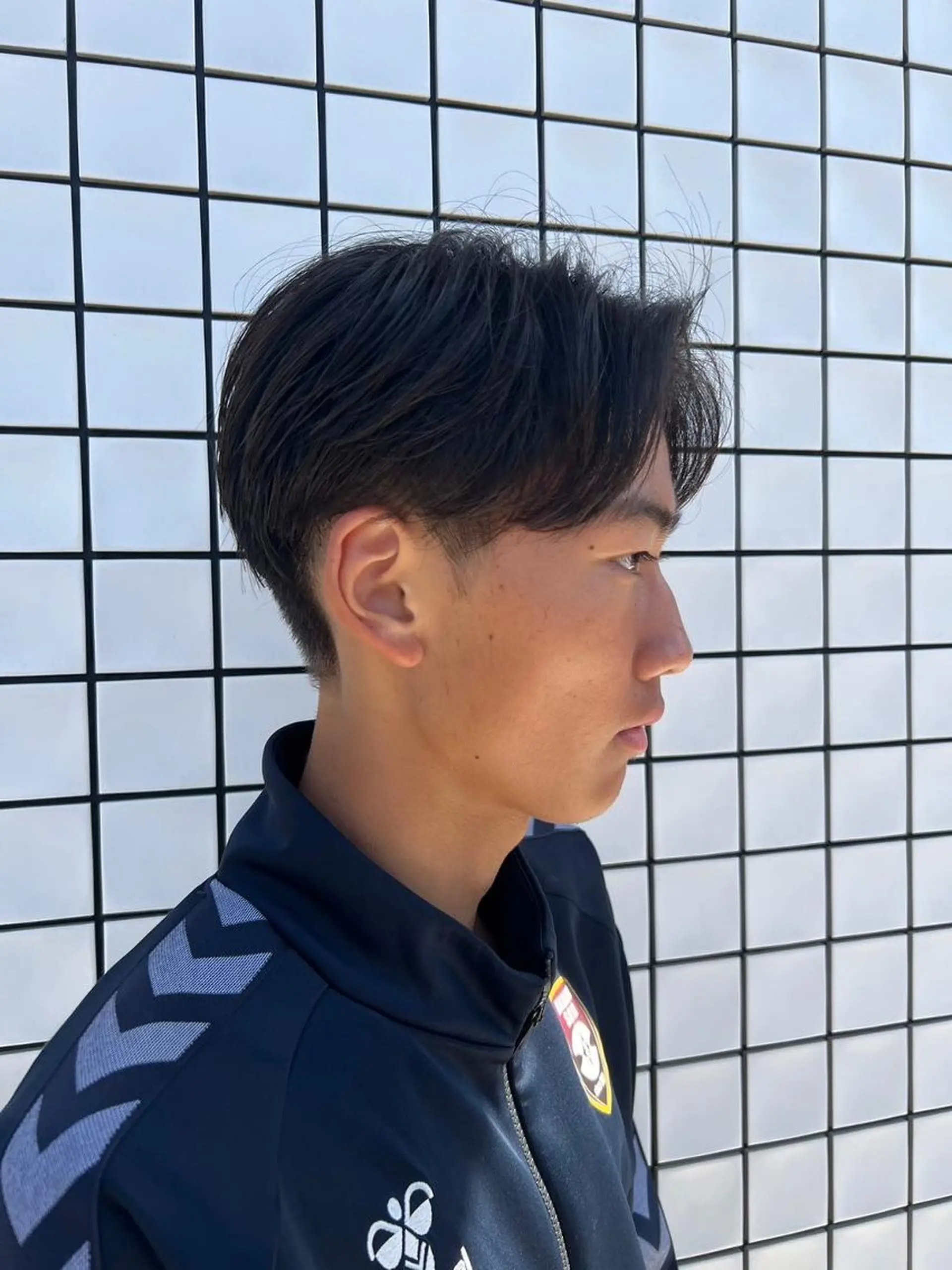 カラー パーマ メンズ フェードカット メンズパーマ ツーブロック 髪質改善 ✨メンズカット海老名 No.1/上田琉翔✨のヘアスタイル