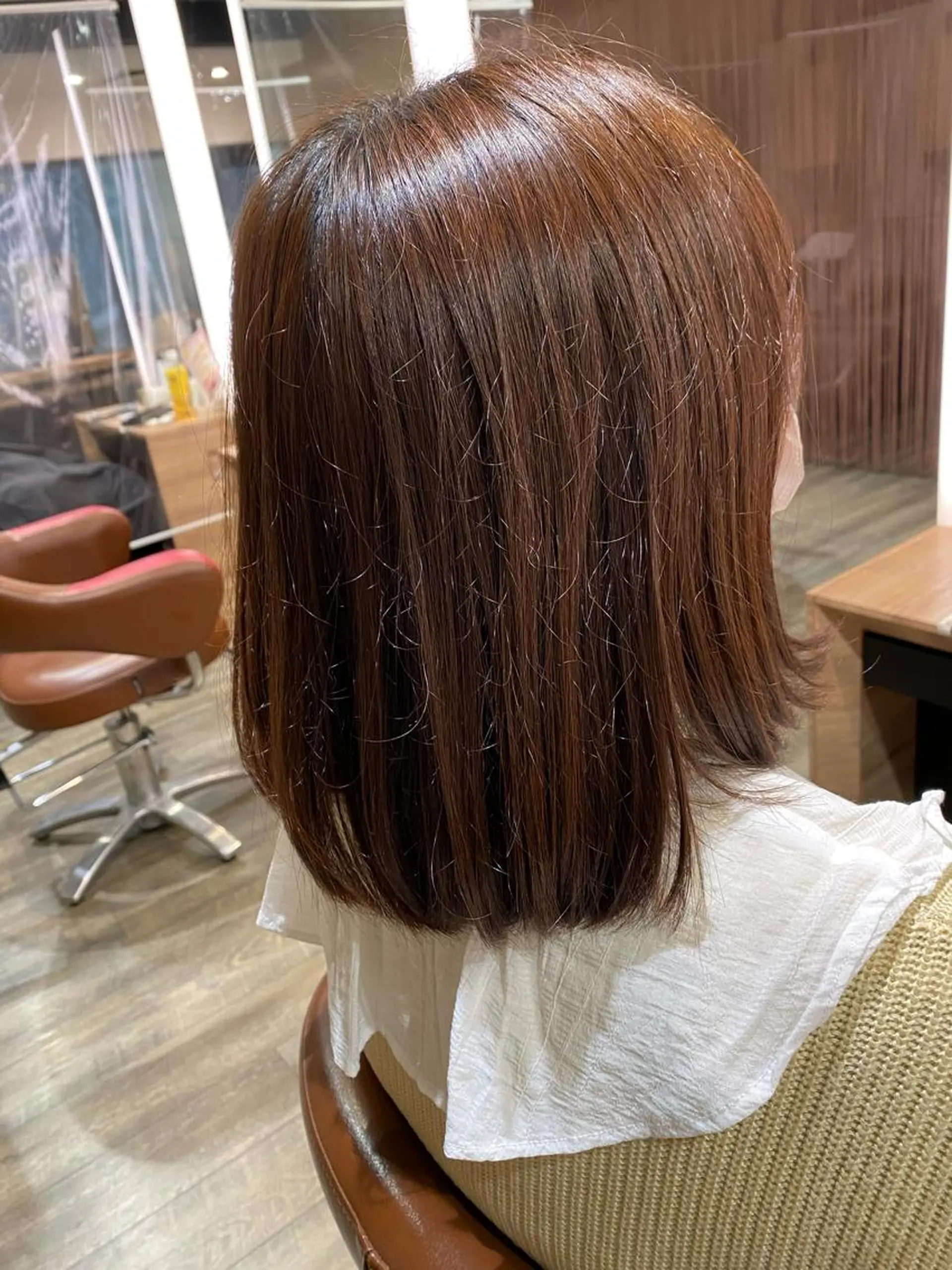 ショート アッシュ ボブ 髪質改善 レイヤーカット ショートヘア カット ショート〜ミディアム 喜多司のヘアスタイル