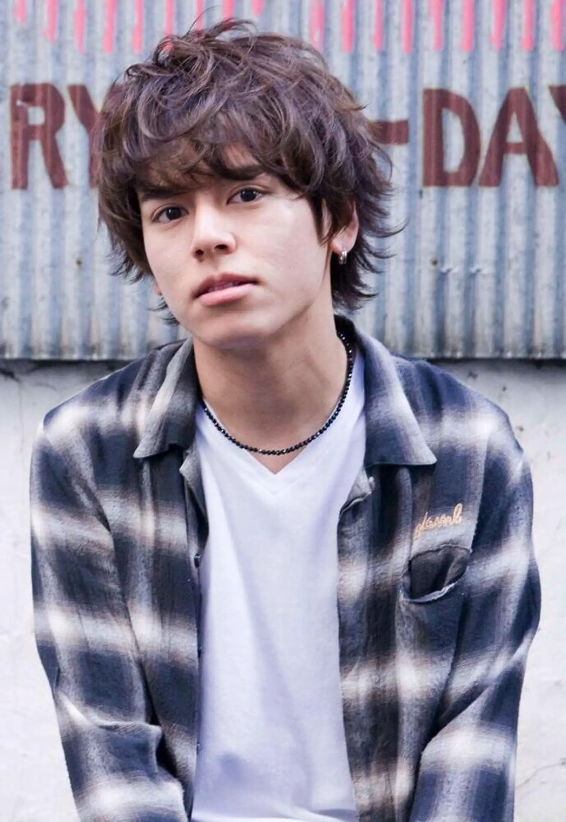 ショート パーマ メンズ Steelo  渋谷所属・✴︎赤み除去カラー daichi✴︎のヘアスタイル