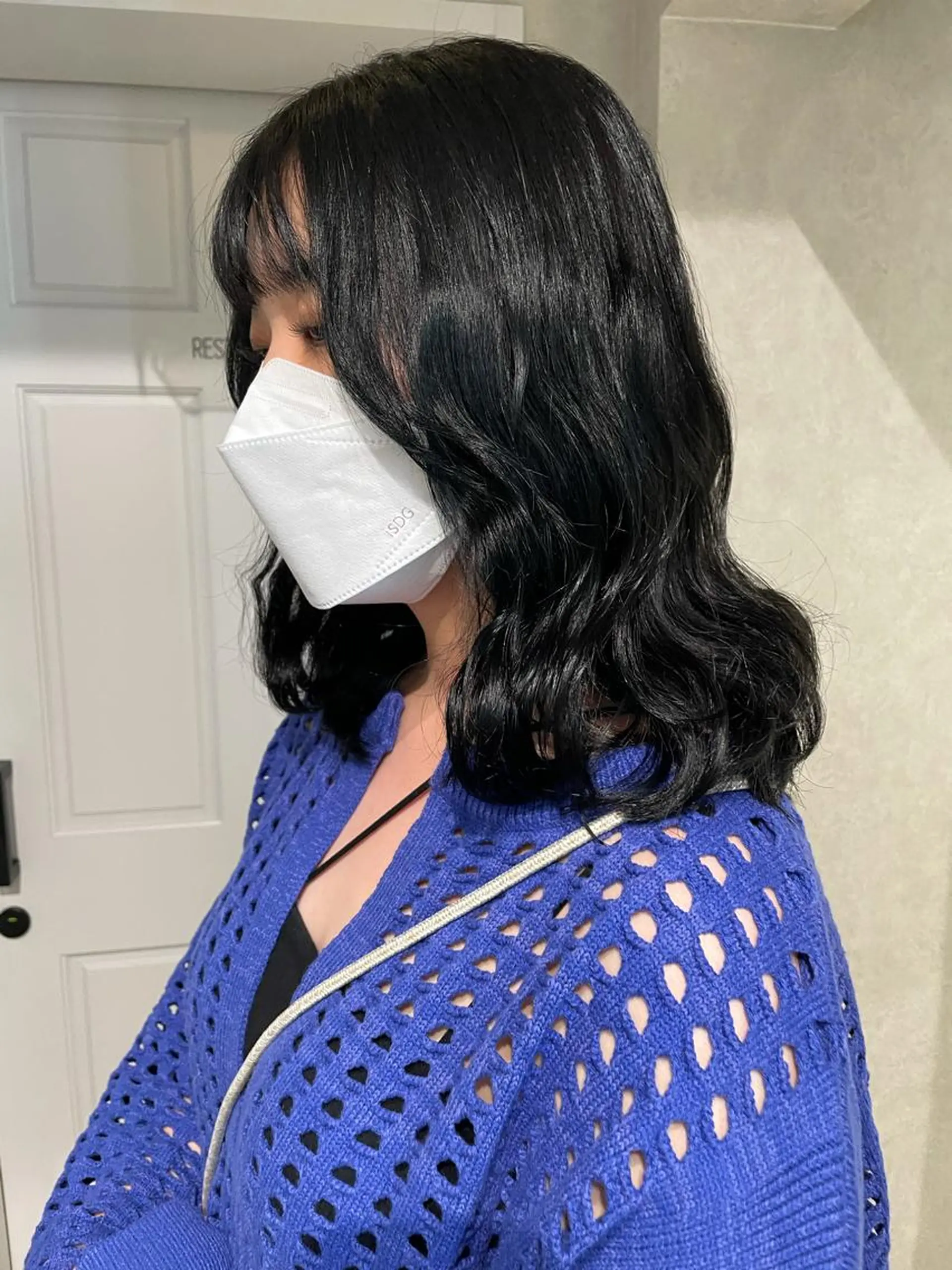 セミロング カラー 透明感カラー トリートメント ヘアカラー ナチュラル透明感🌱 小山美樹子のヘアスタイル