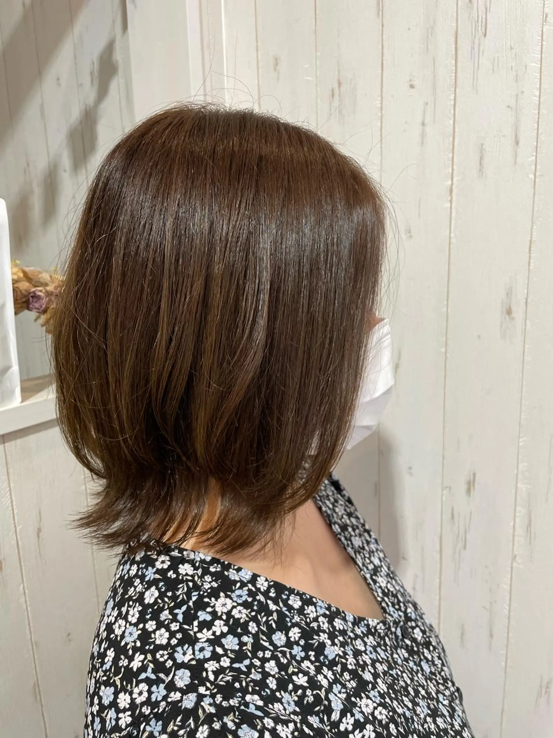 ミディアム 加藤 菜々香のヘアスタイル