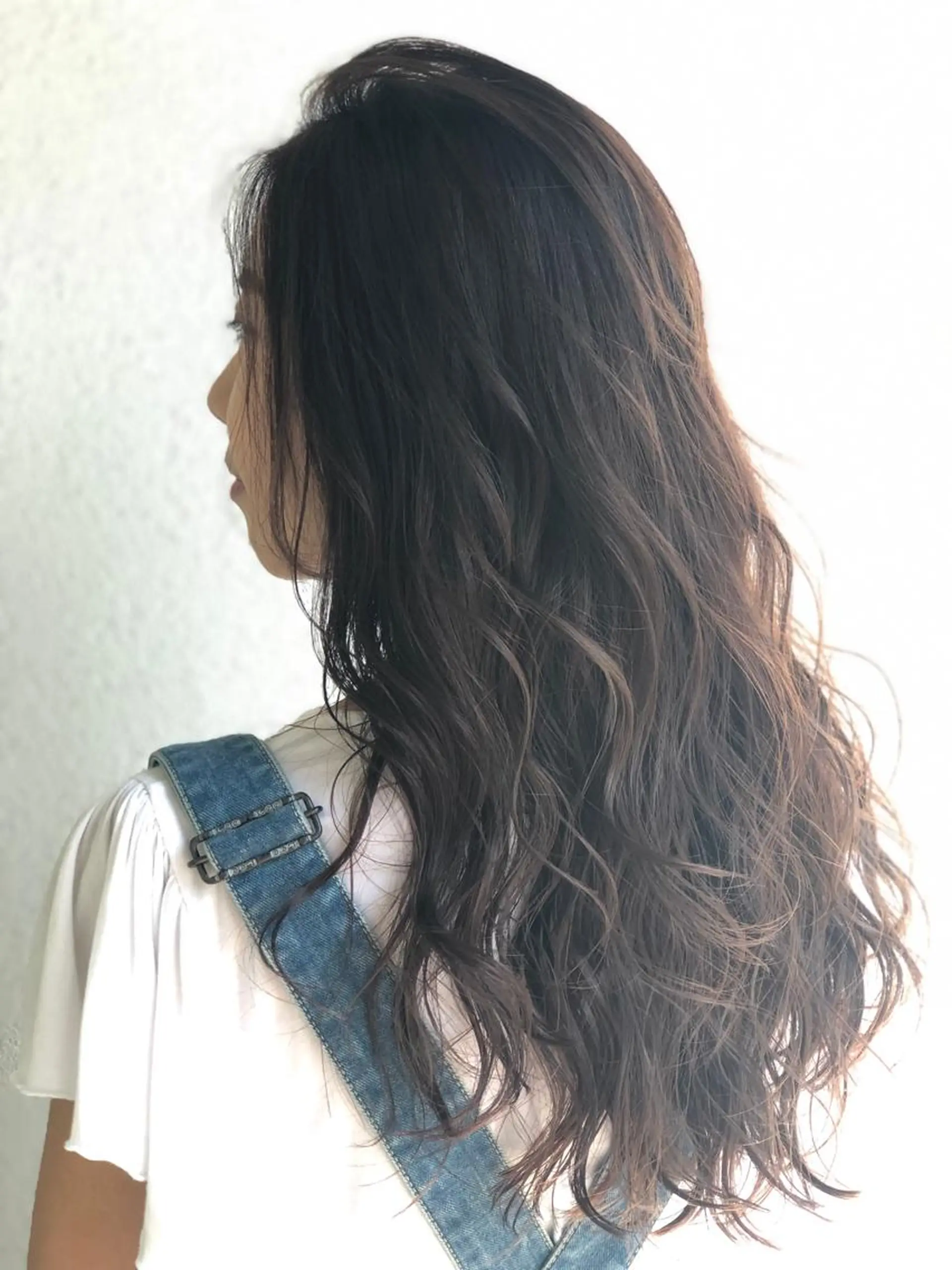 ロング カラー ブルーカラー ブルージュ 加藤 利基のヘアスタイル