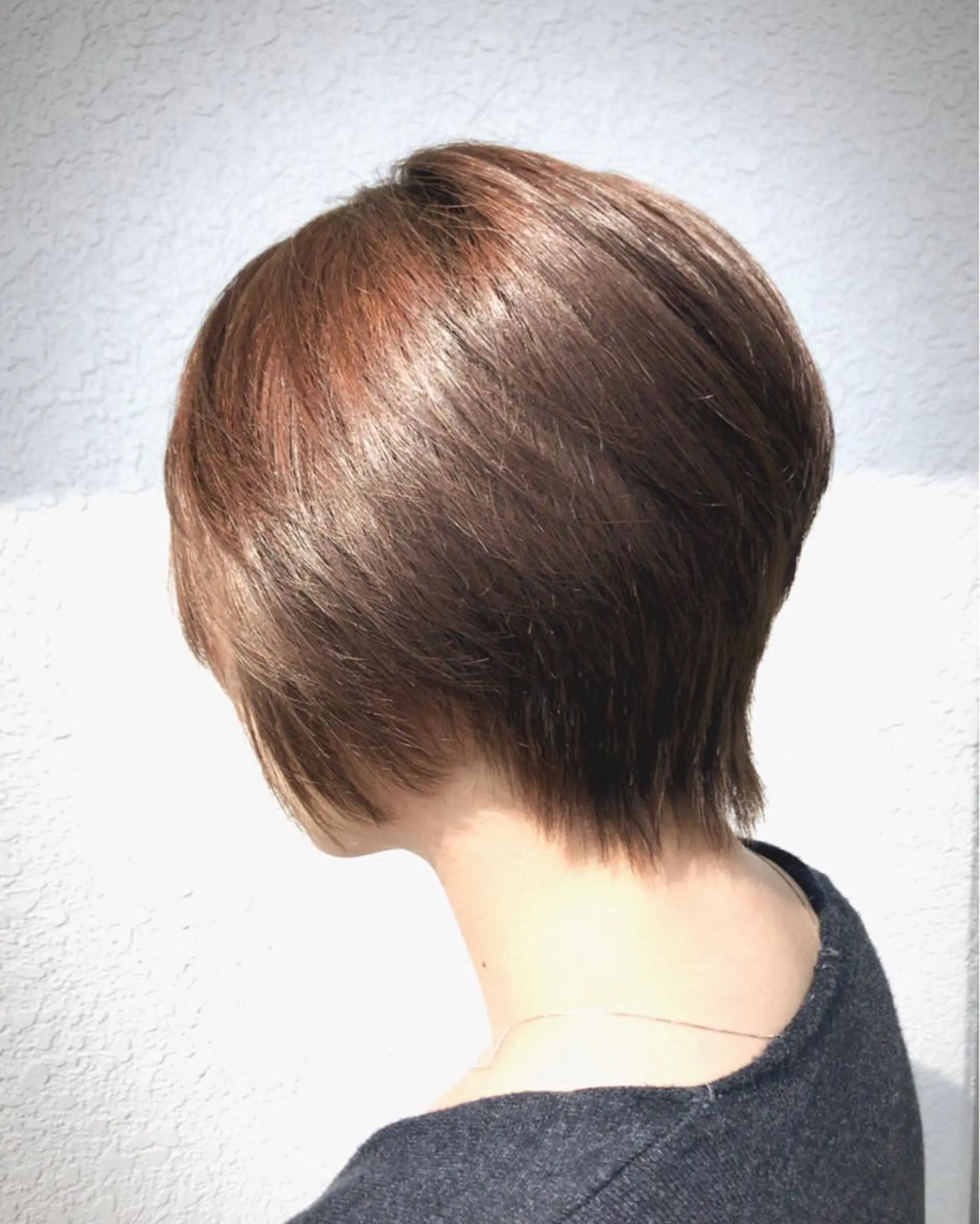 ショート カラー レイヤーカット匠 イソザキノリユキのヘアスタイル