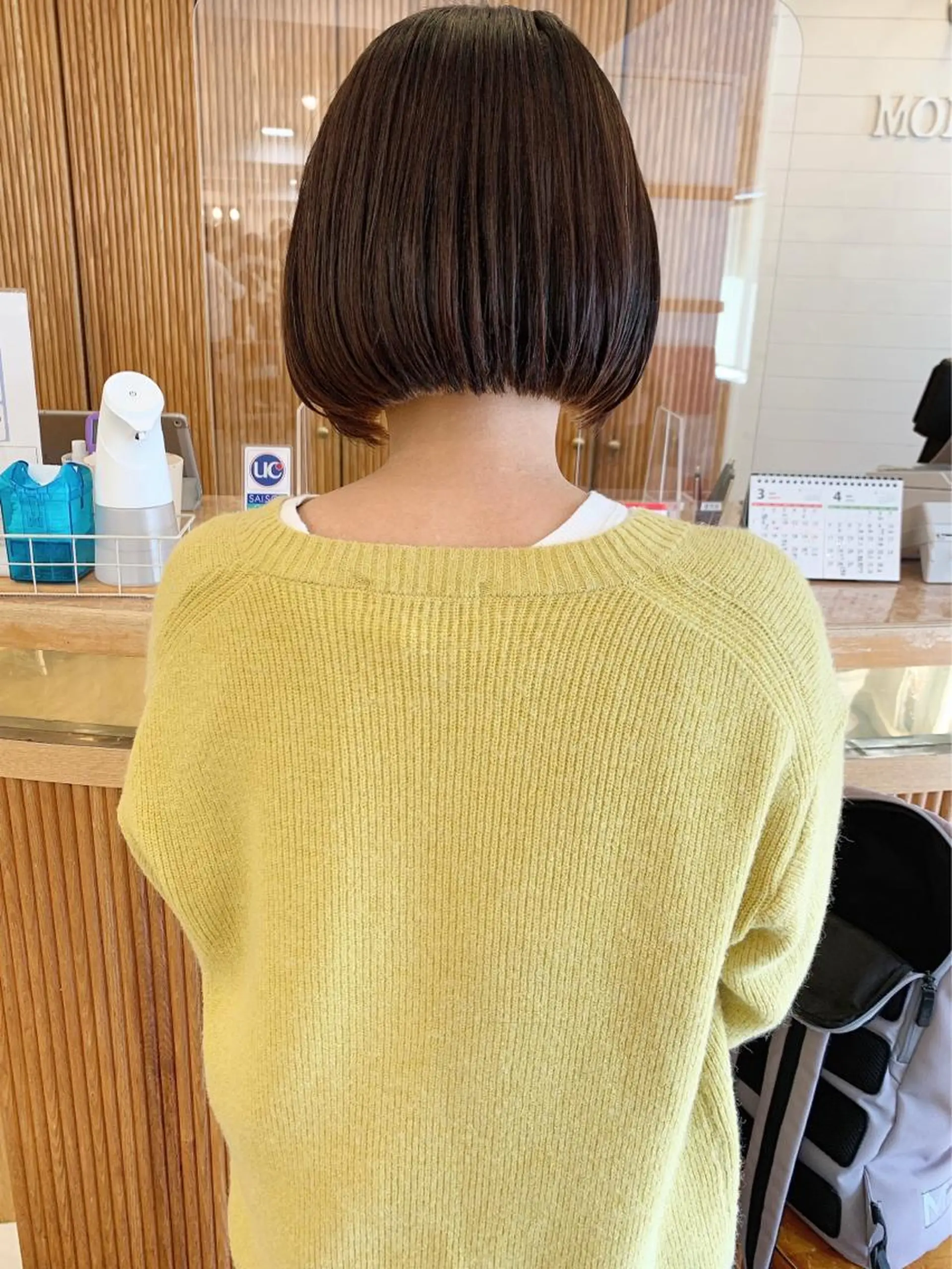 ショート ボブ 縮毛矯正 【ボブ/個室サロン】 癒し空間mimuraのヘアスタイル