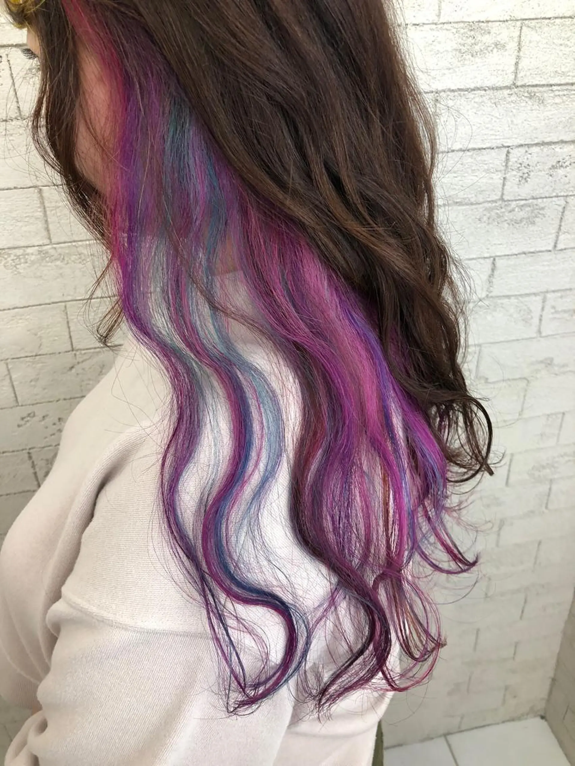 ロング カラー インナーカラー トップスタイリスト 小澤純一のヘアスタイル