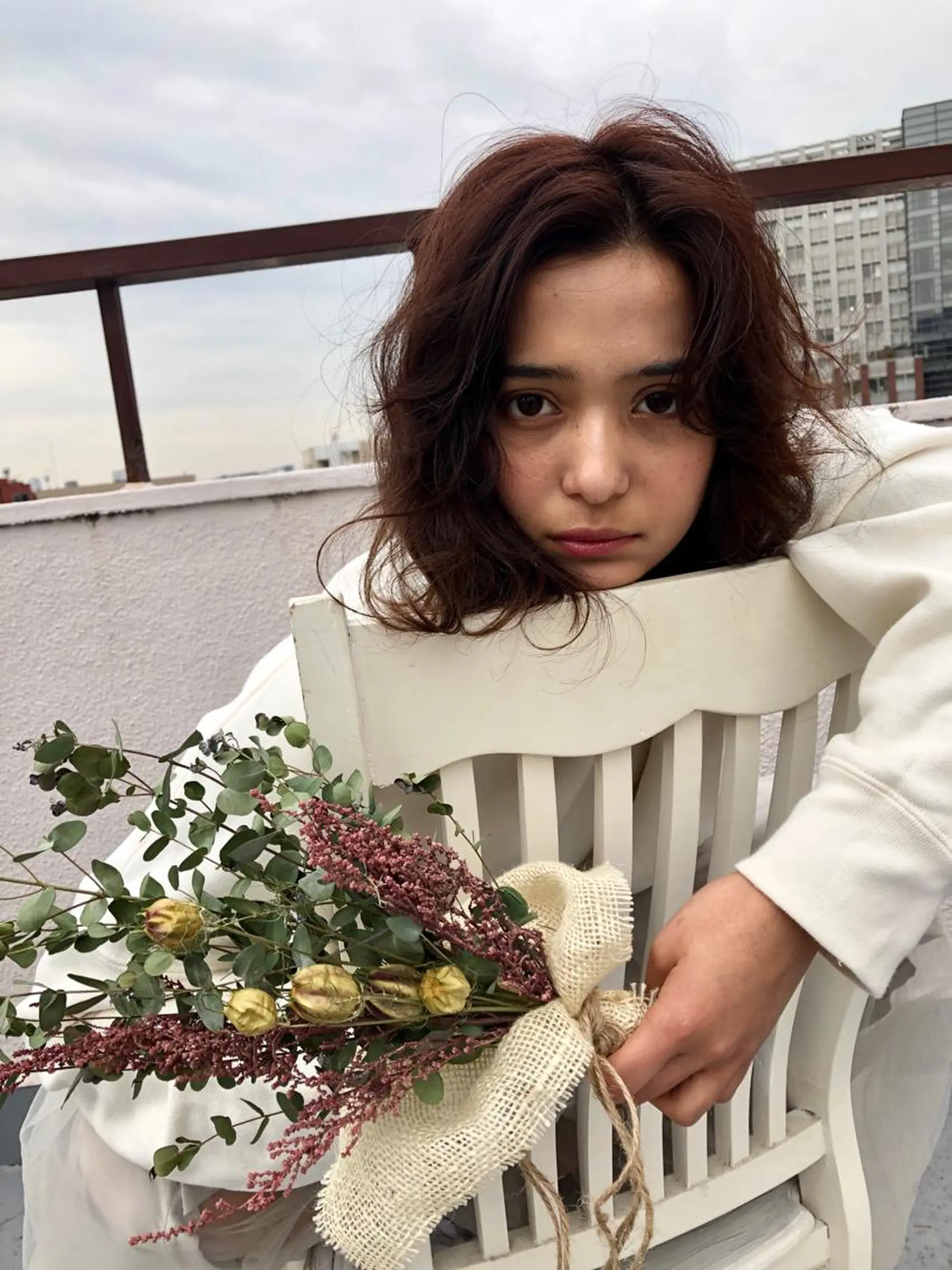 ミディアム 透明感カラー│ レイヤーヘア中居美樹のヘアスタイル