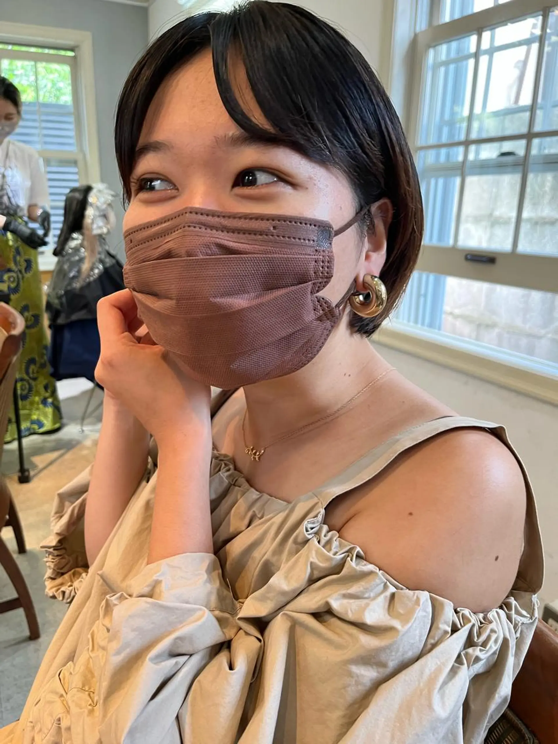 ショート NOUN所属・eri kinjoのヘアスタイル