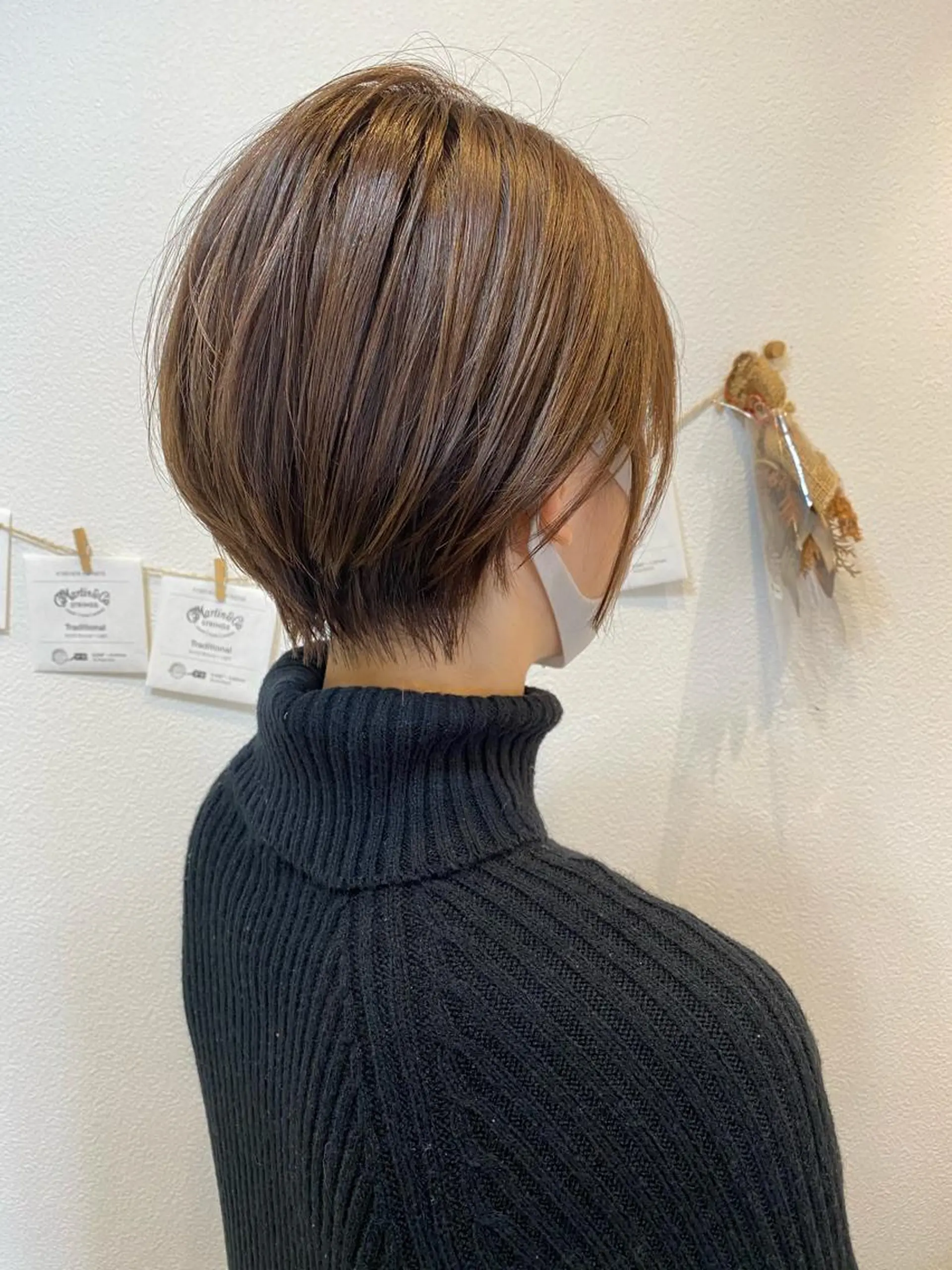 ショート カラー カット ショート、ボブ シマダマサトのヘアスタイル