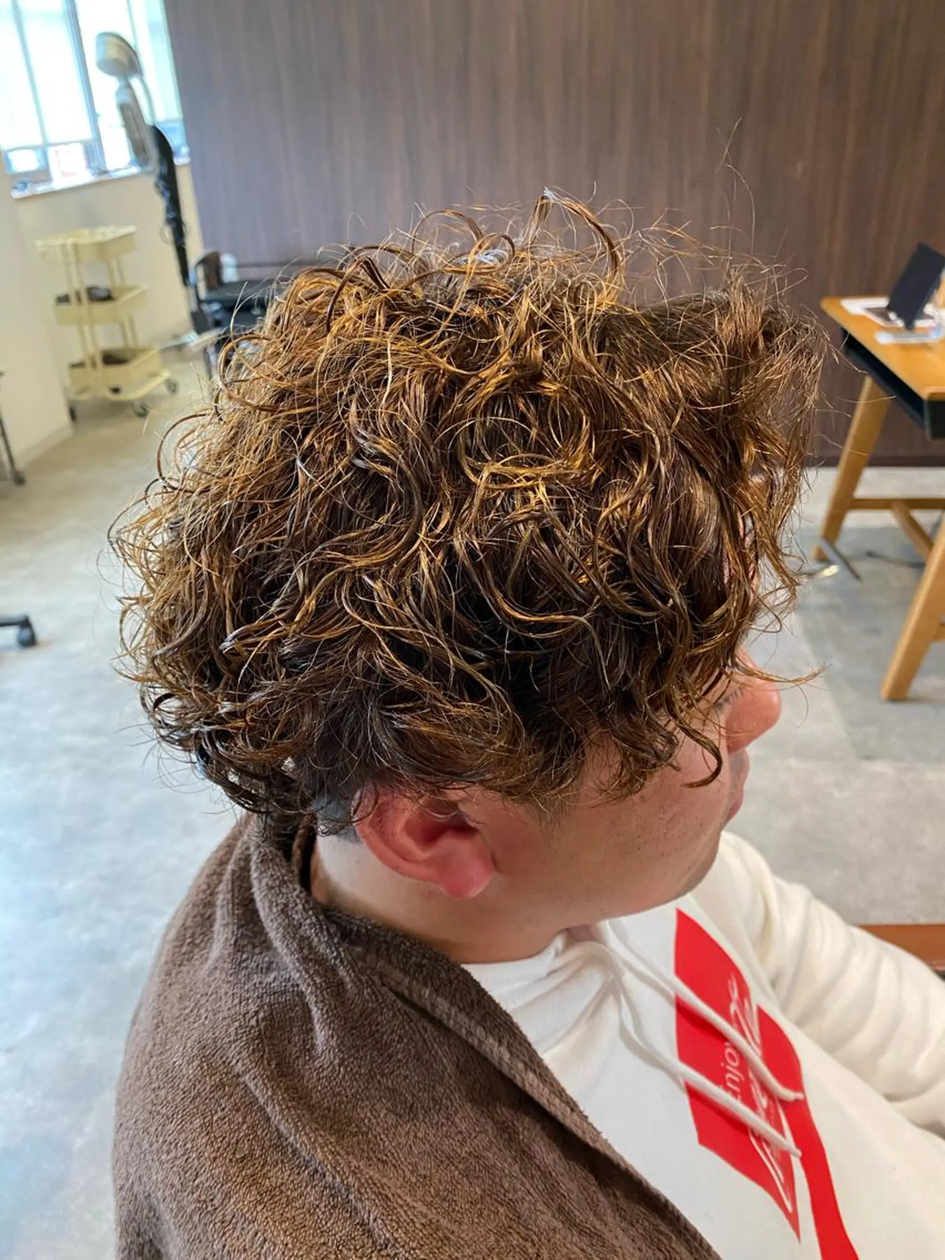 パーマ メンズ Maison/松本/ 艶髪/カラー/メンズのヘアスタイル