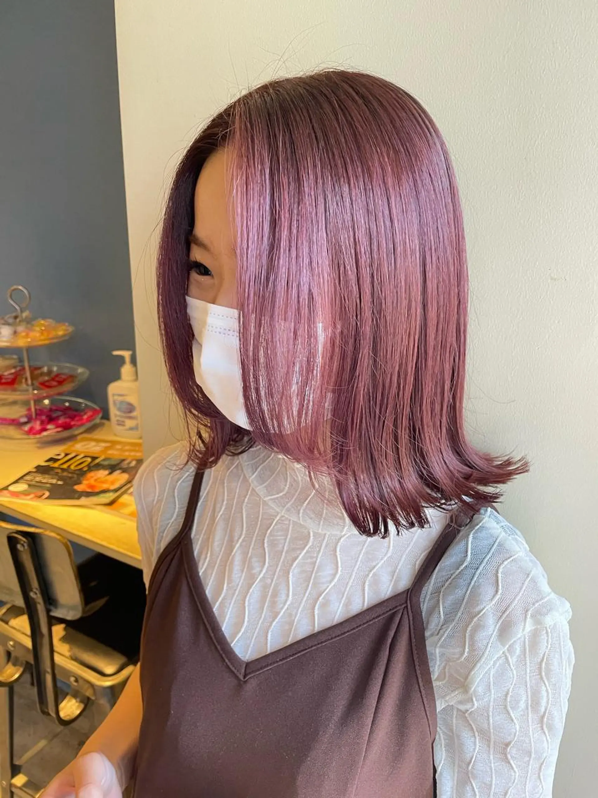 カラー ヘアカラー トリートメント 【ro-ro】 Anjuのヘアスタイル