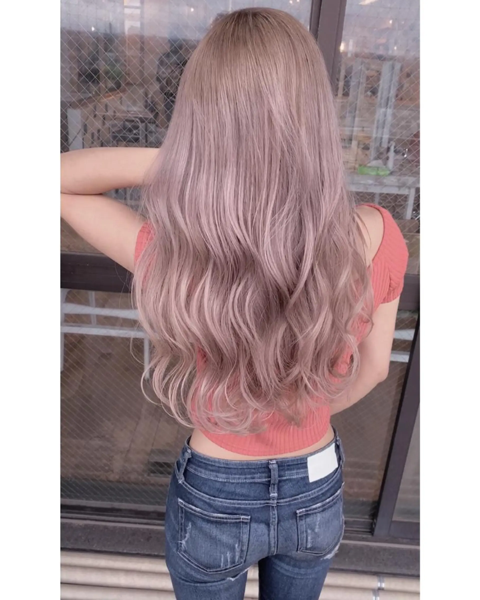 カラー バレイヤージュ ハイライトカラー Beyond（kitaro）所属・石井辰功也 フリーランス美容師のヘアスタイル