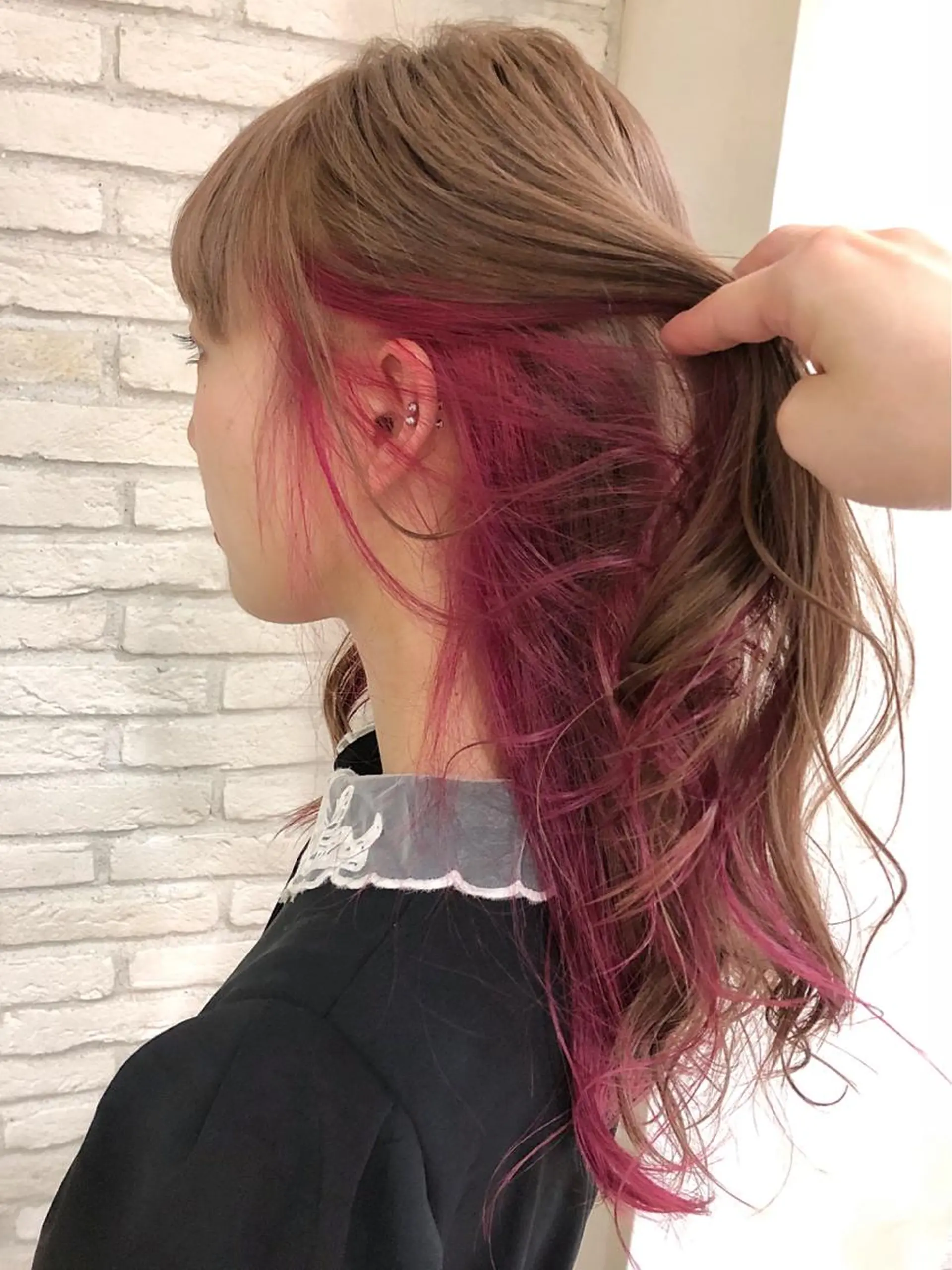 ロング カラー HAUS 片山みほのヘアスタイル