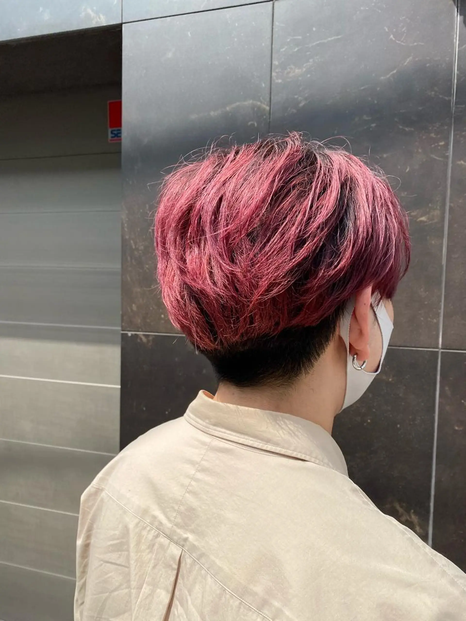 ショート カラー メンズ お任せヘア☘️☘️ 及川渚のヘアスタイル